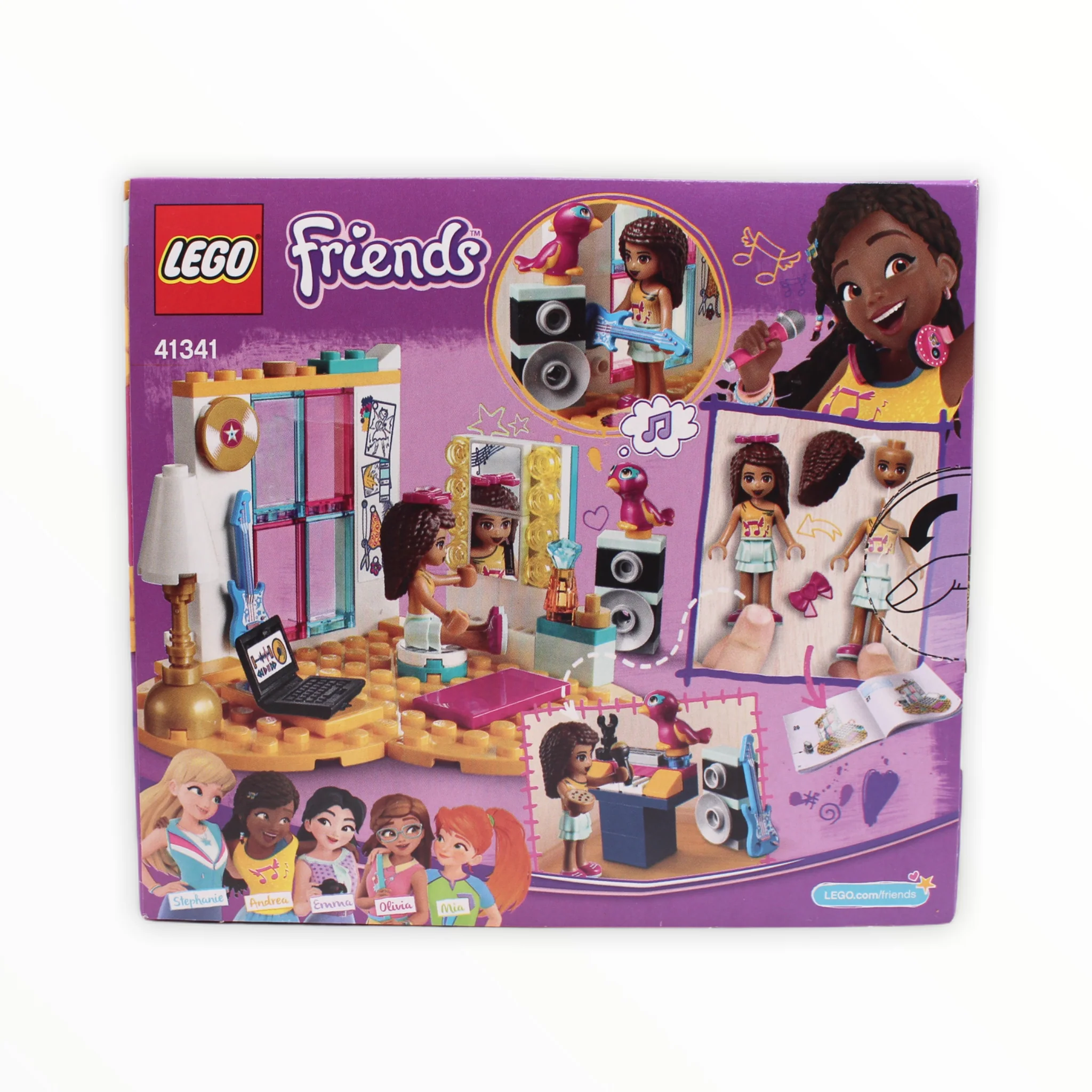 Retired Set 41341 Friends Andrea’s Bedroom - Image 2