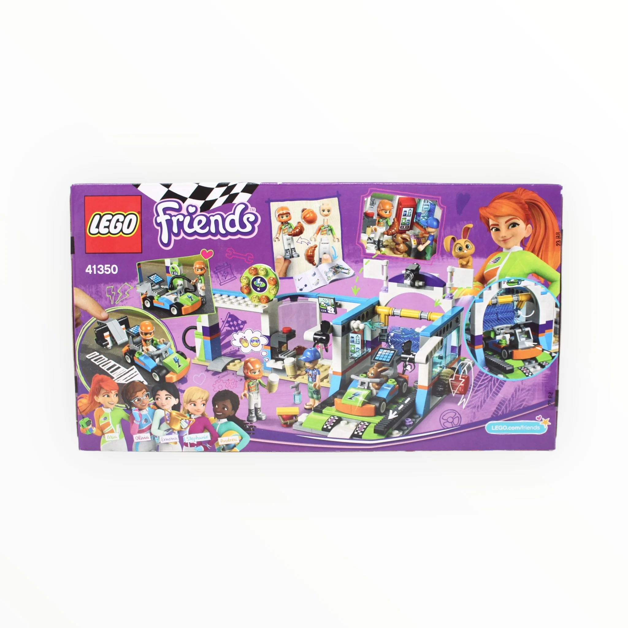 Retired Set 41350 Friends Spinning Brushes Car Wash - Image 2
