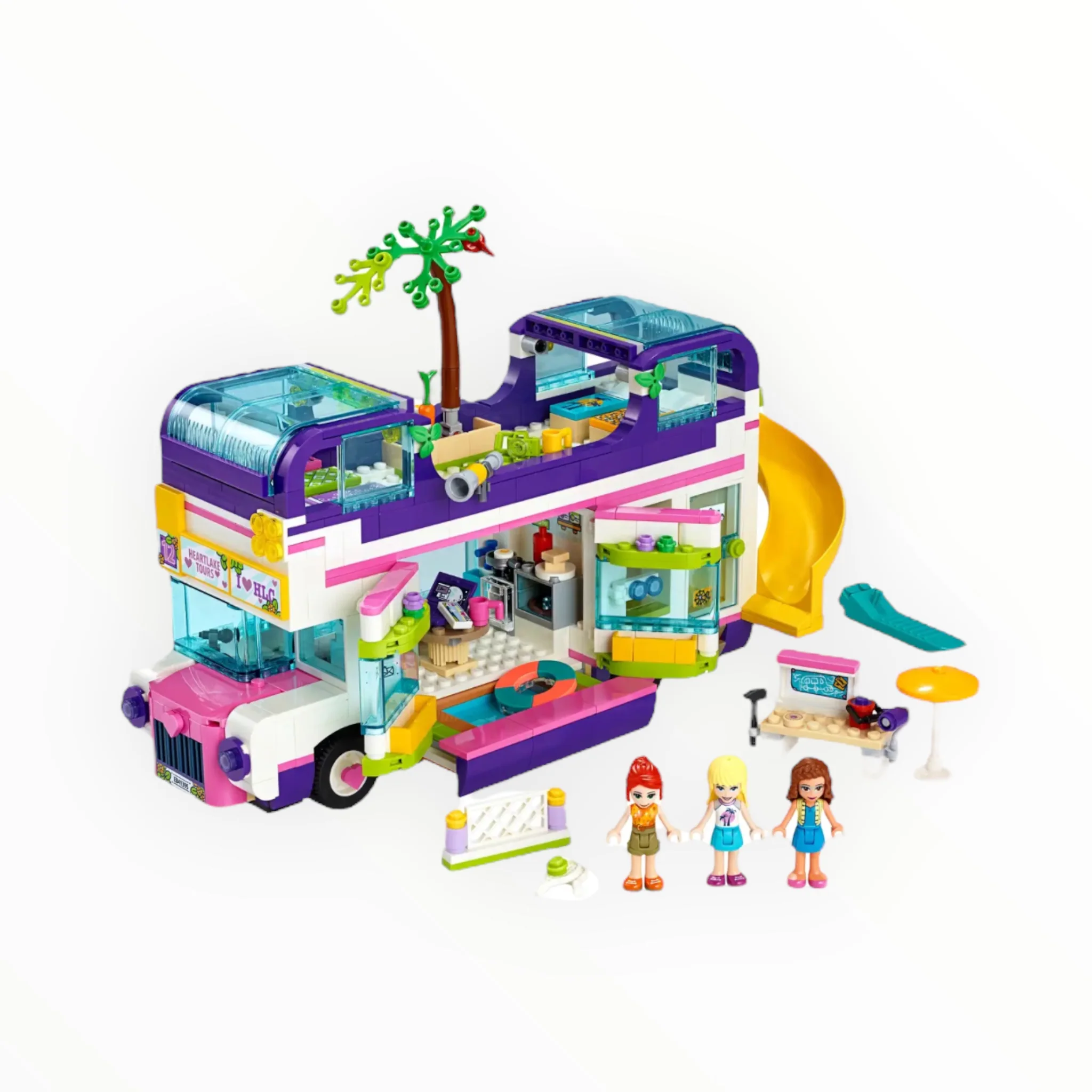 Retired Set 41395 Friends Friendship Bus - Image 3