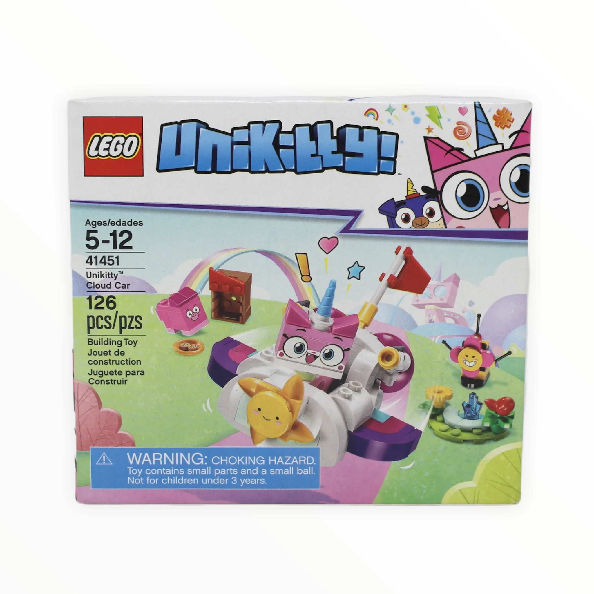 Retired Set 41451 Unikitty Cloud Car