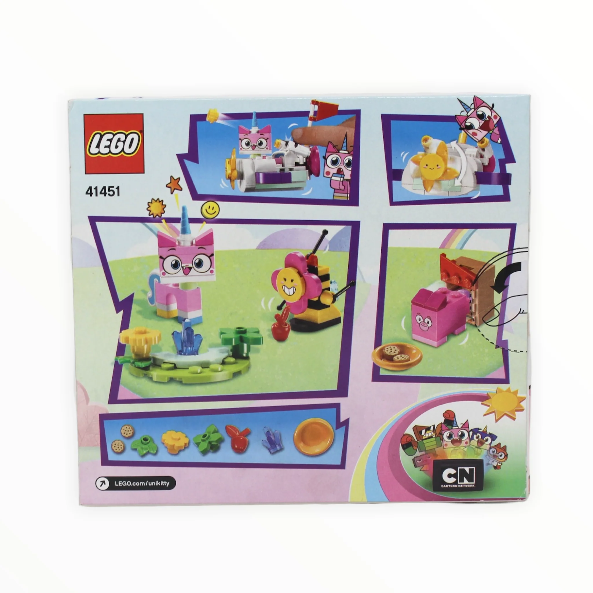 Retired Set 41451 Unikitty Cloud Car - Image 2