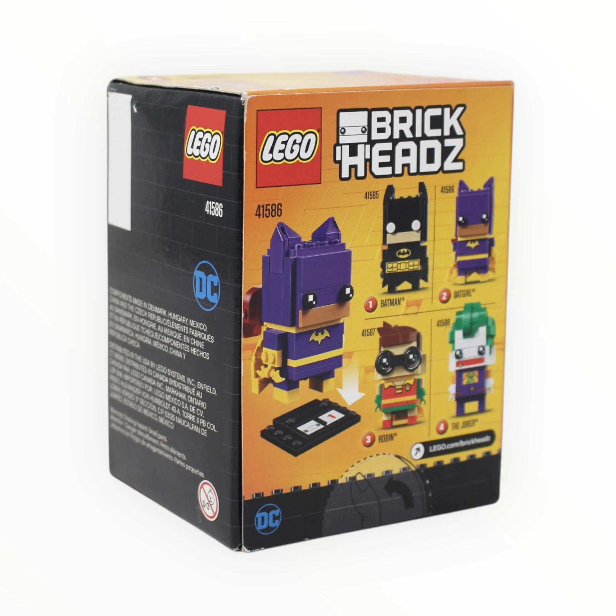 Retired Set 41586 The LEGO Batman Movie BrickHeadz Batgirl (slight box damage) - Image 2