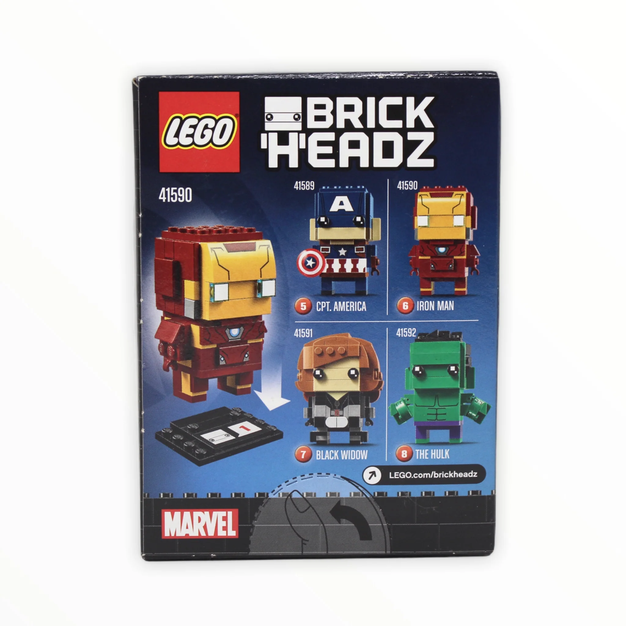 Retired Set 41590 Marvel BrickHeadz Iron Man - Image 2