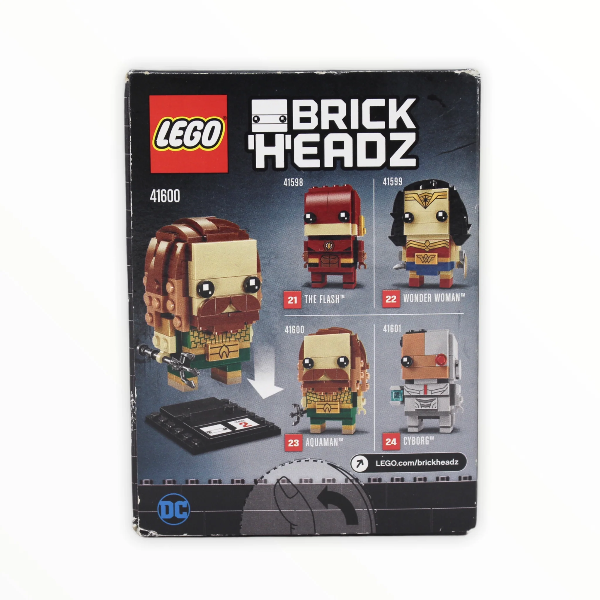 Retired Set 41600 DC BrickHeadz Aquaman - Image 2