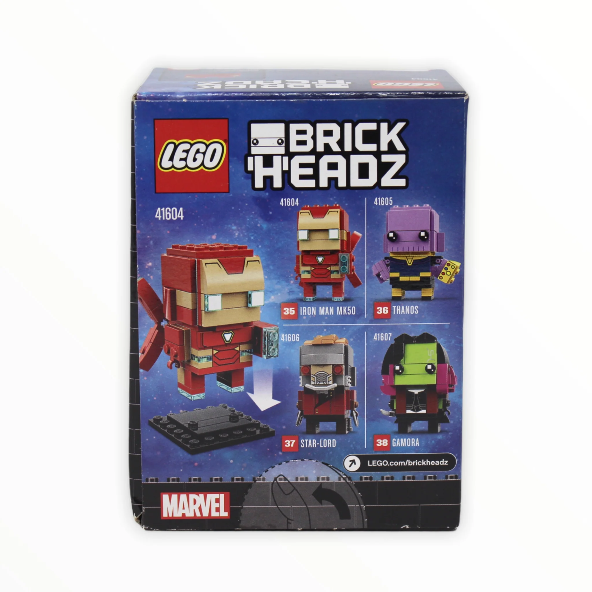 Retired Set 41604 Marvel BrickHeadz Iron Man MK50 - Image 2