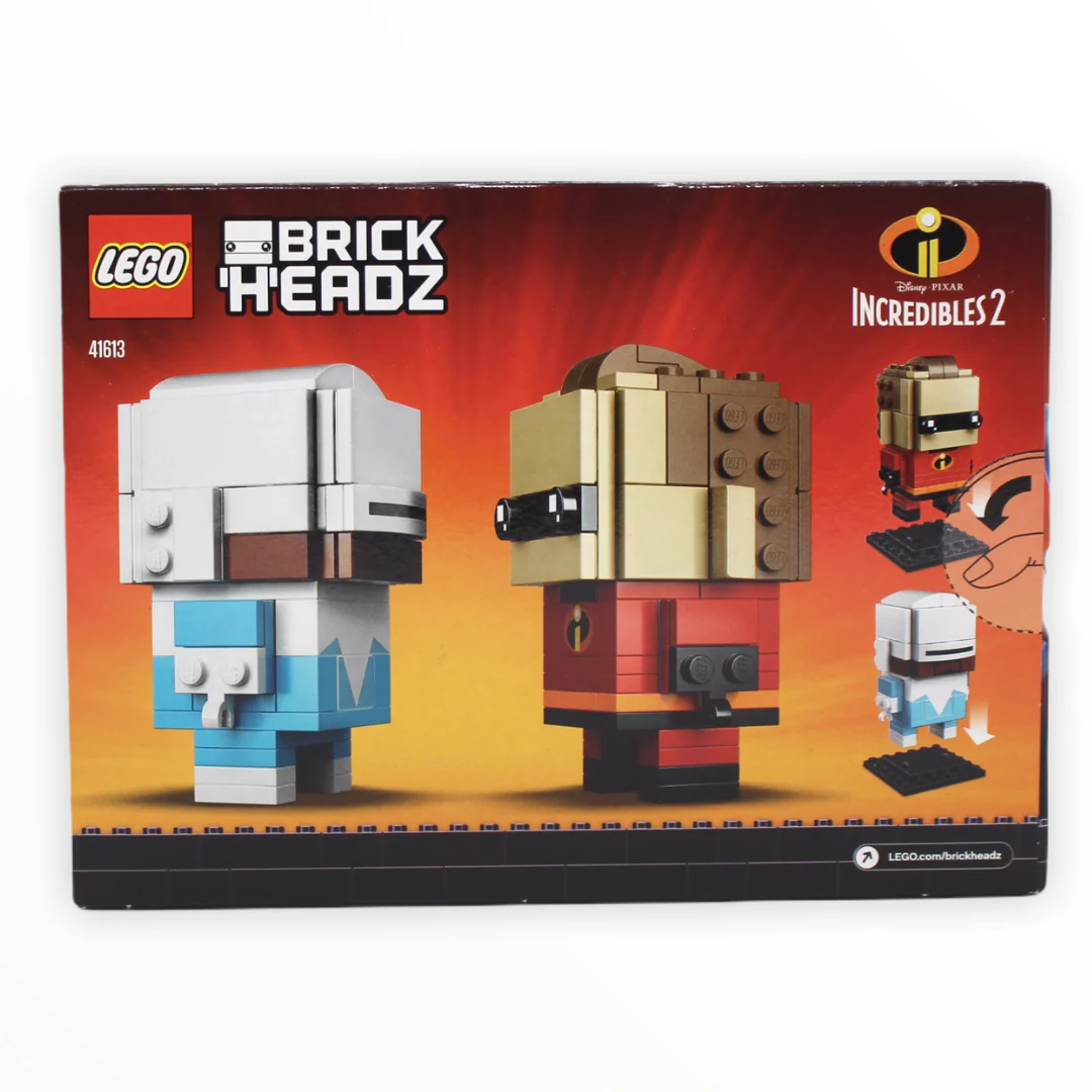 Retired Set 41613 Disney BrickHeadz Mr. Incredible and Frozone - Image 2