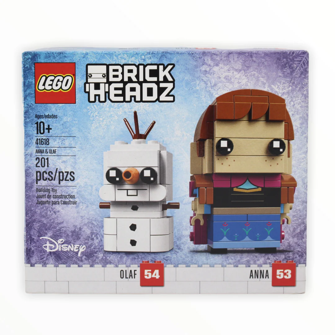 Retired Set 41618 Disney BrickHeadz Anna and Olaf