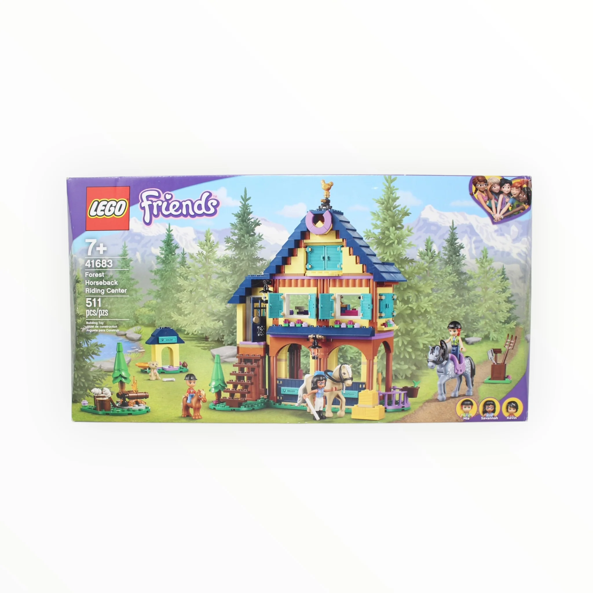 Retired Set 41683 Friends Forest Horseback Riding Center