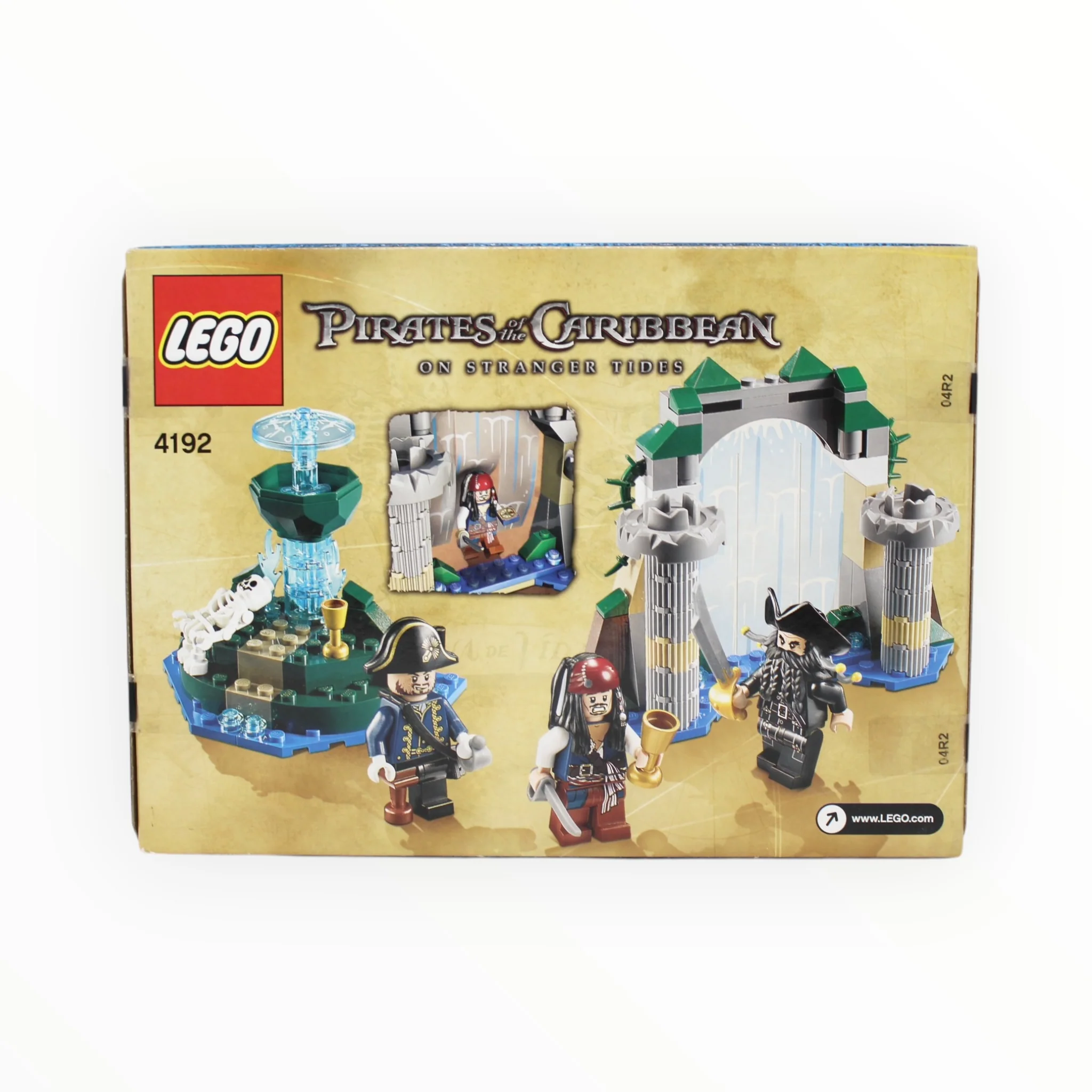 Retired Set 4192 Pirates of the Caribbean Fountain of Youth - Image 2