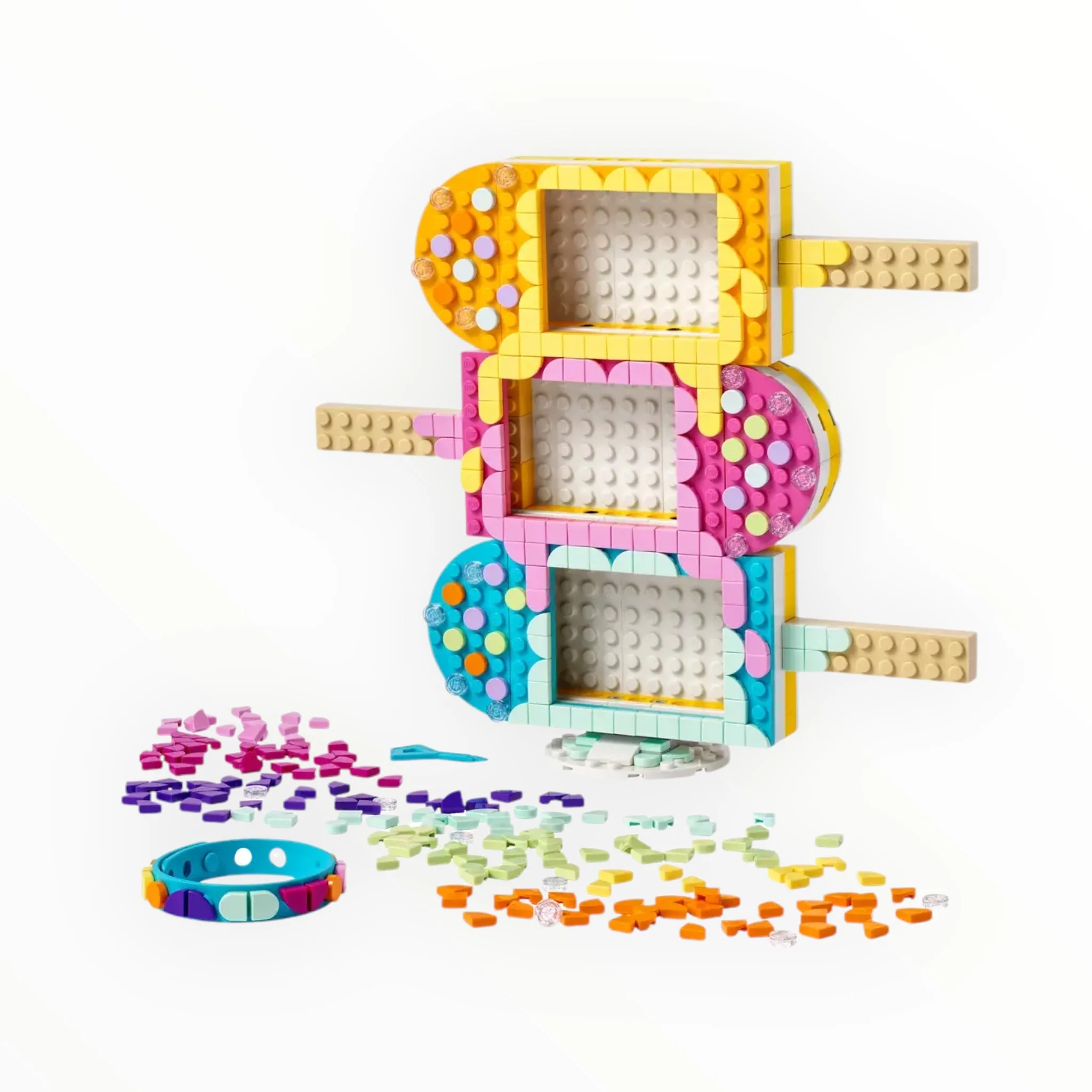 Retired Set 41956 DOTS Picture Frames & Bracelet Ice Cream - Image 3