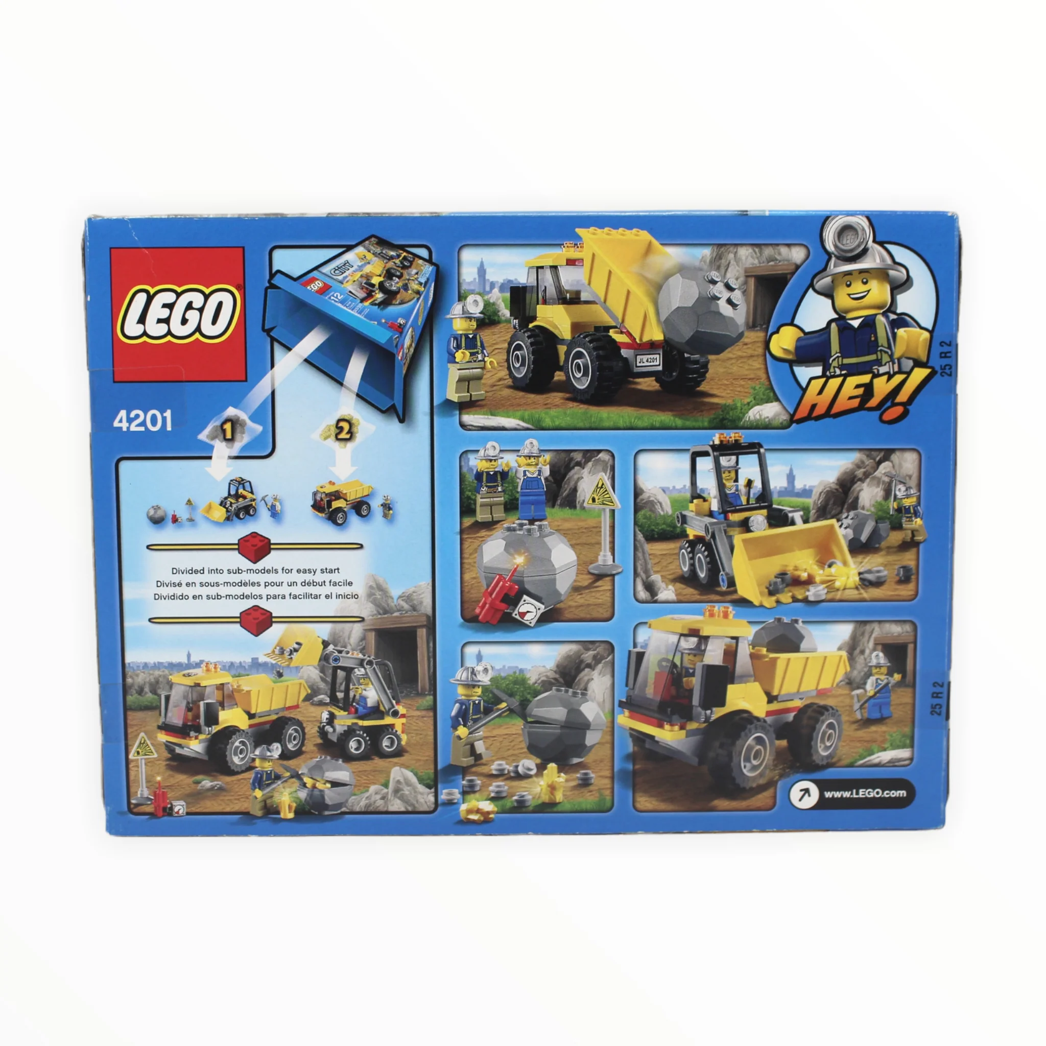 Retired Set 4201 City Loader and Dump Truck - Image 2