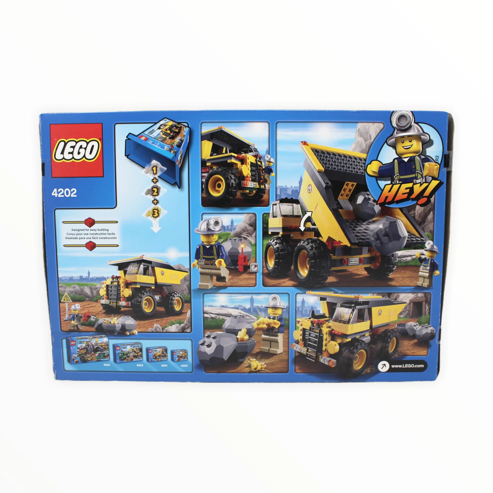 Retired Set 4202 City Mining Truck - Image 2