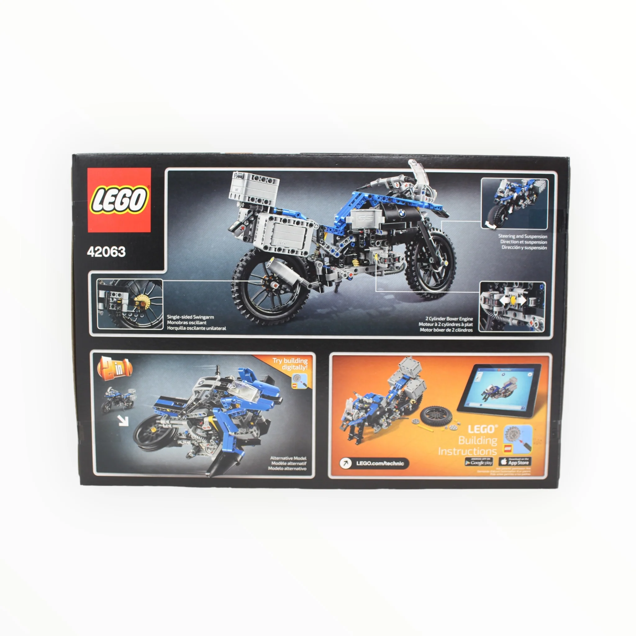 Retired Set 42063 Technic BMW R 1200 GS Adventure - Image 2
