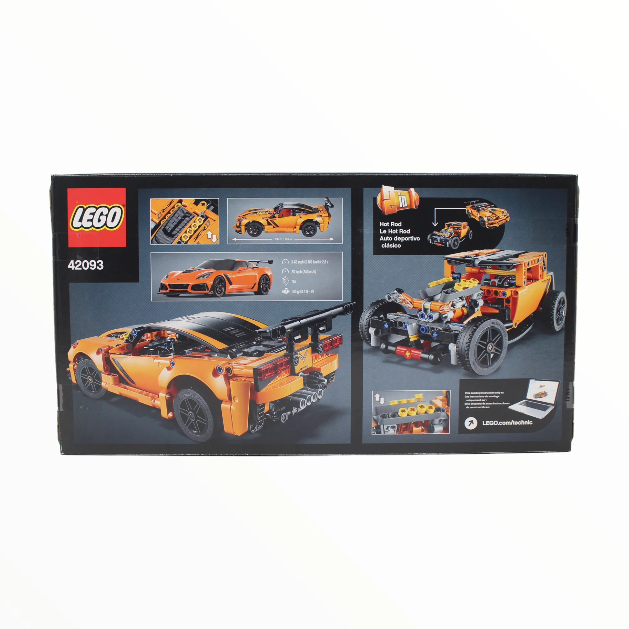 Retired Set 42093 Technic Chevrolet Corvette ZR1 - Image 2