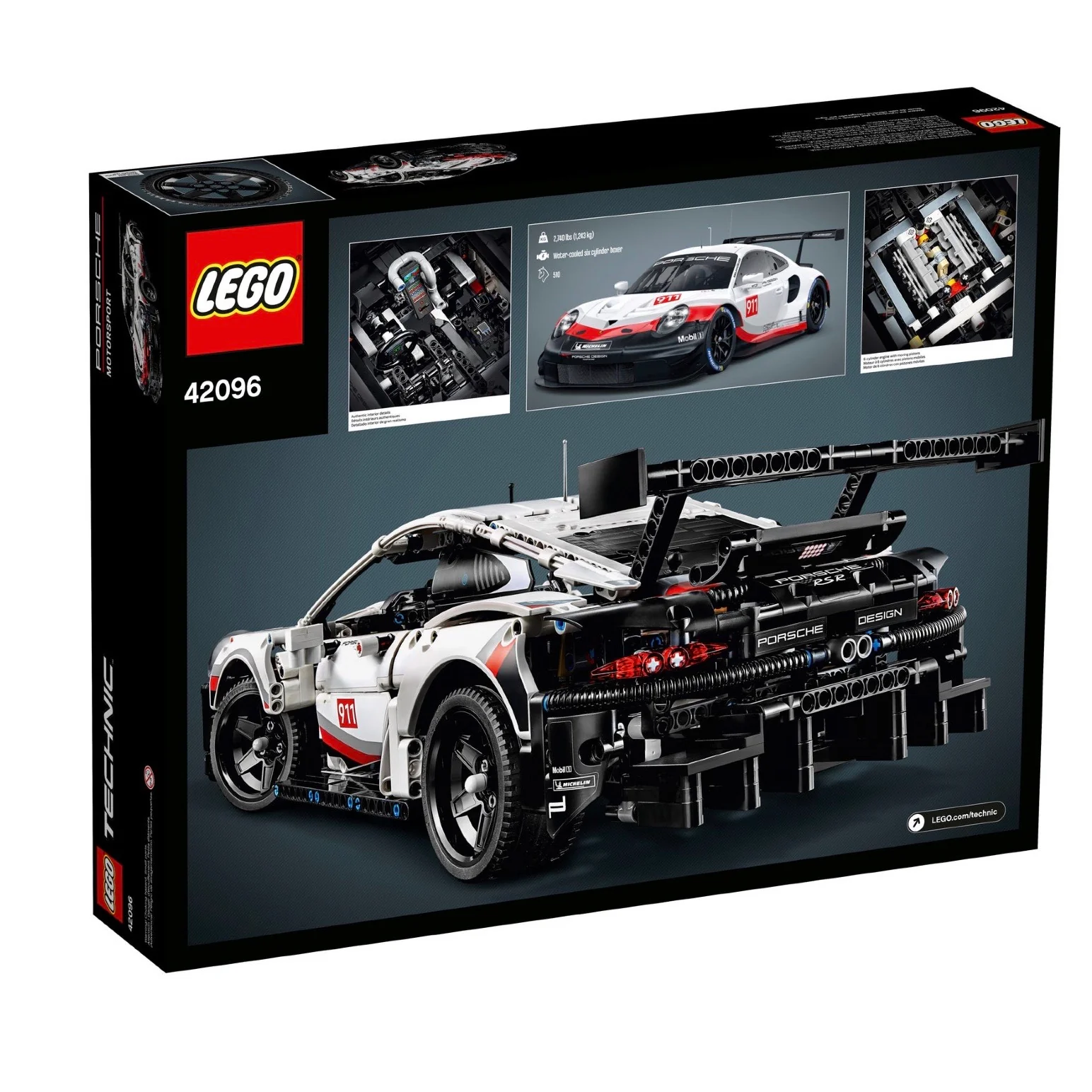 42096 TECHNIC Porsche 911 RSR GTE - Image 3