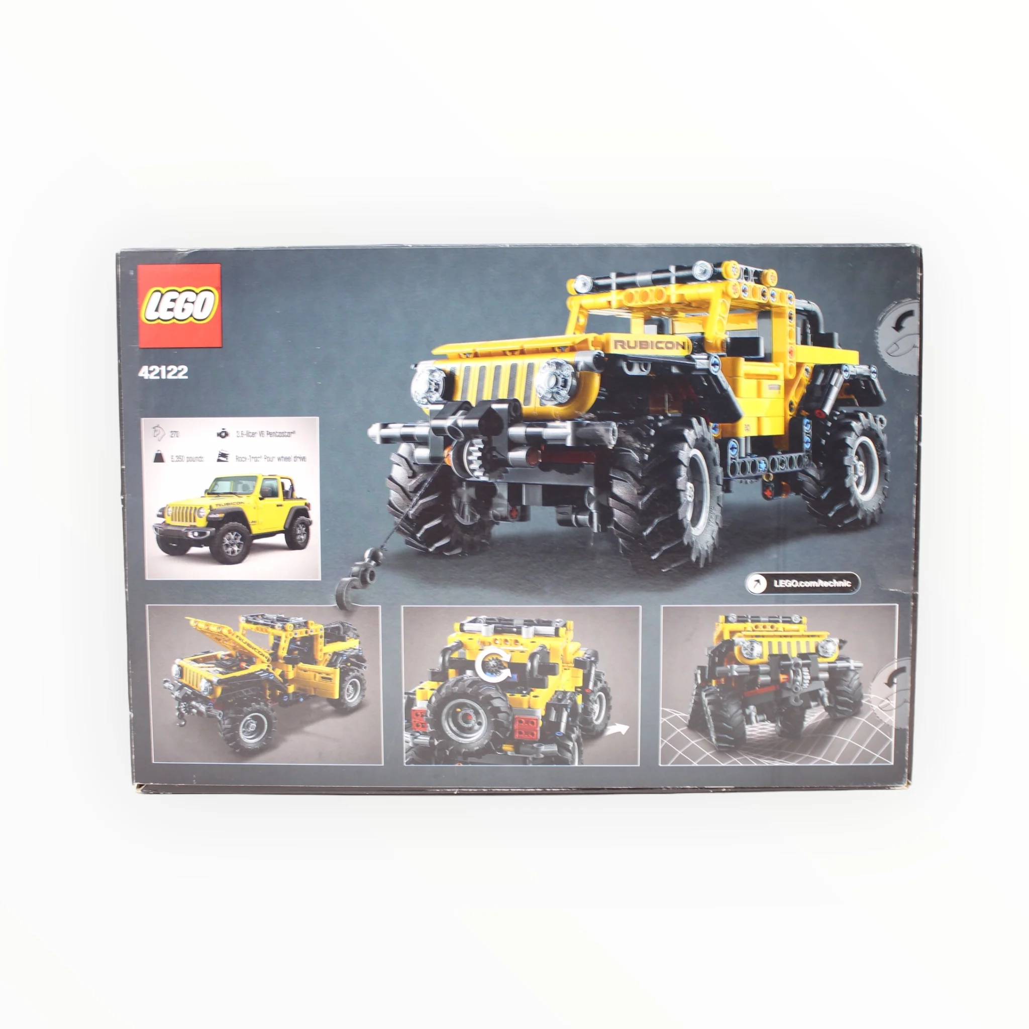 Retired Set 42122 Technic Jeep Wrangler (damaged box) - Image 2