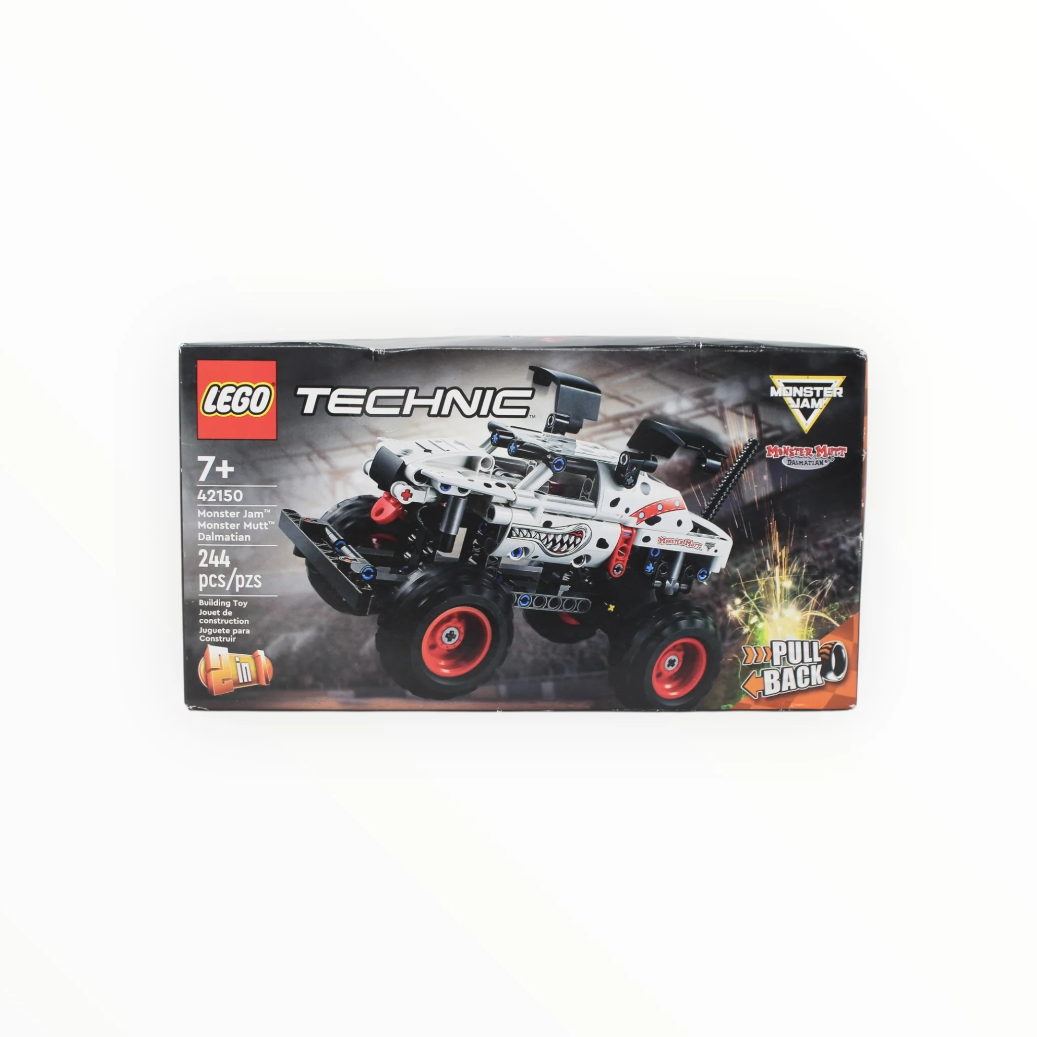 Retired Set 42150 Technic Monster Jam Monster Mutt Dalmatian (some box damage)