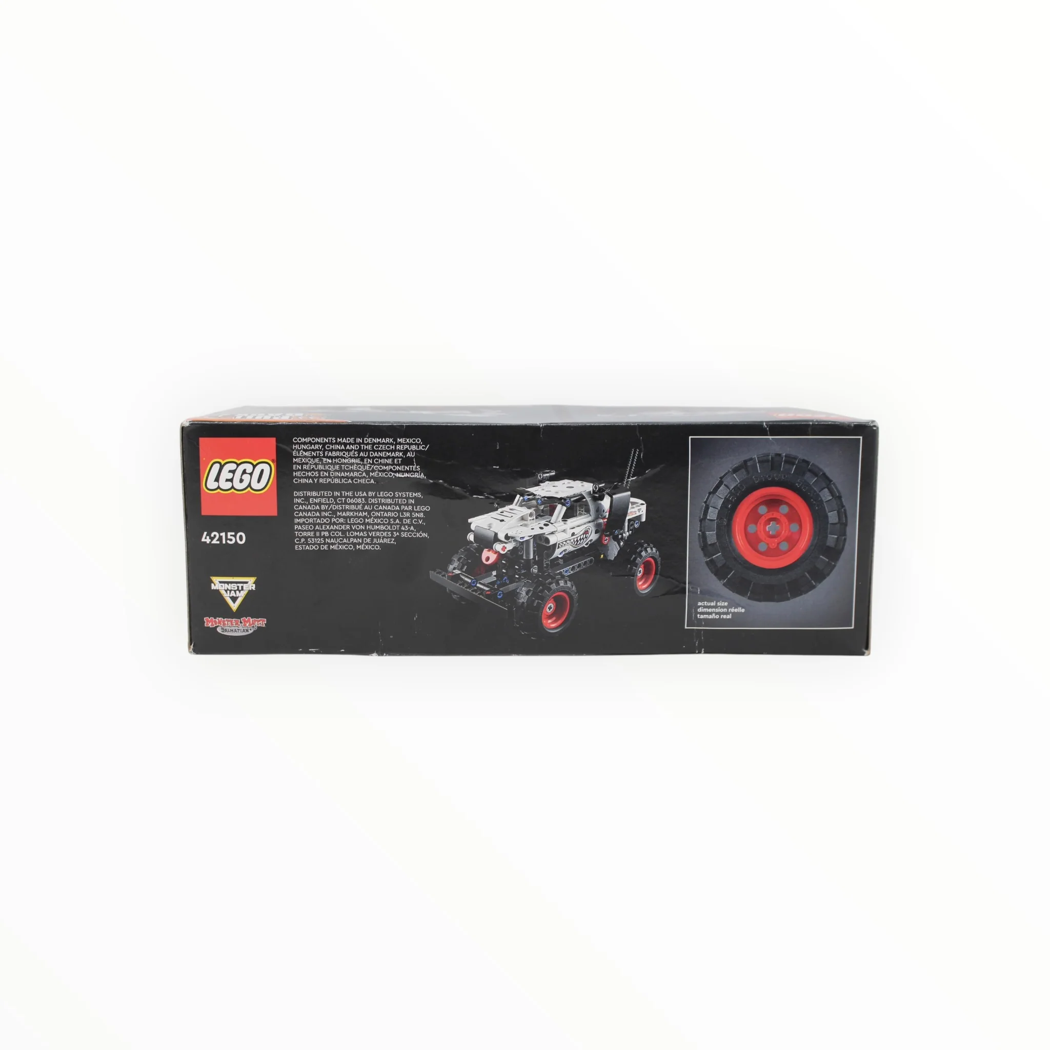 Retired Set 42150 Technic Monster Jam Monster Mutt Dalmatian (some box damage) - Image 3
