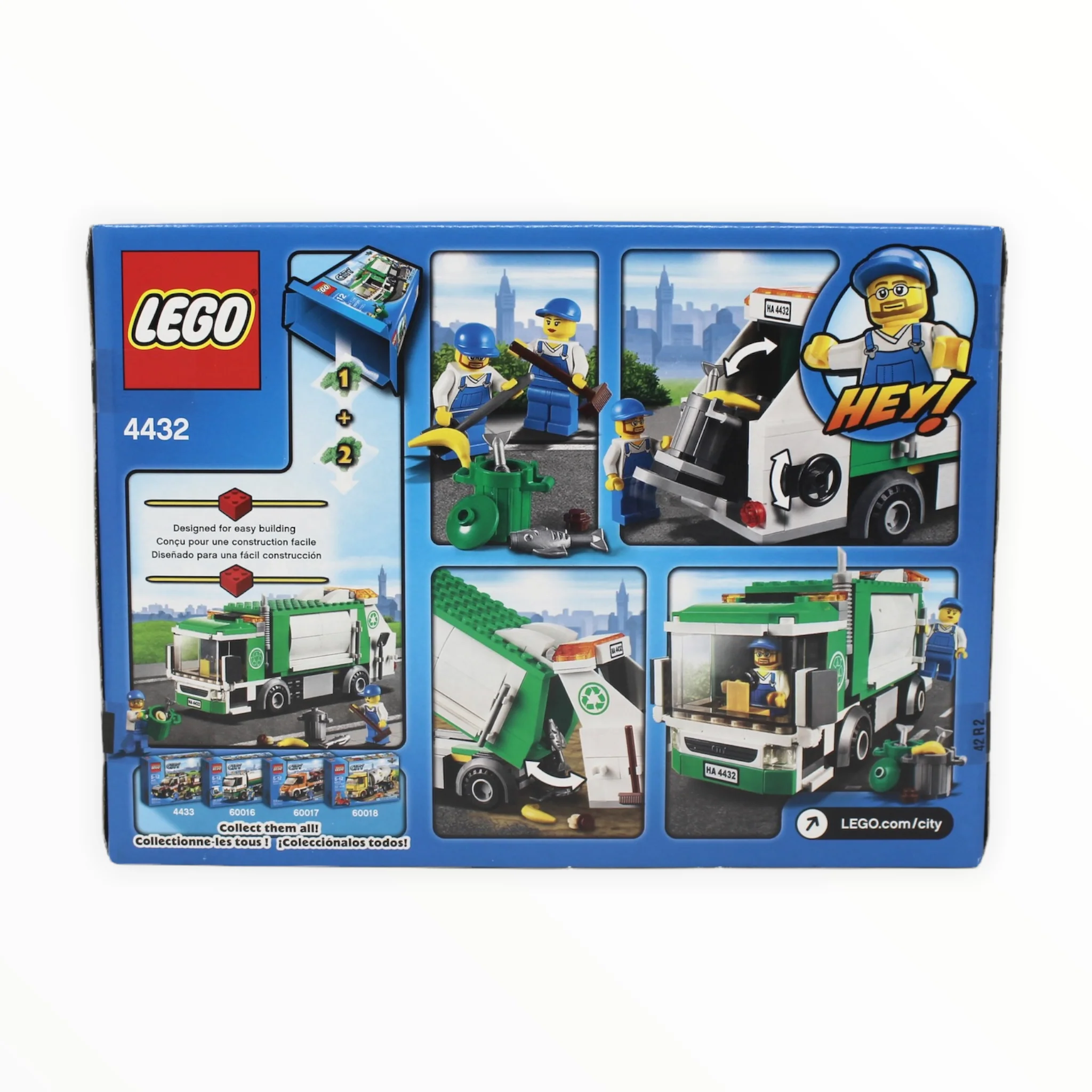 Retired Set 4432 City Garbage Truck - Image 2
