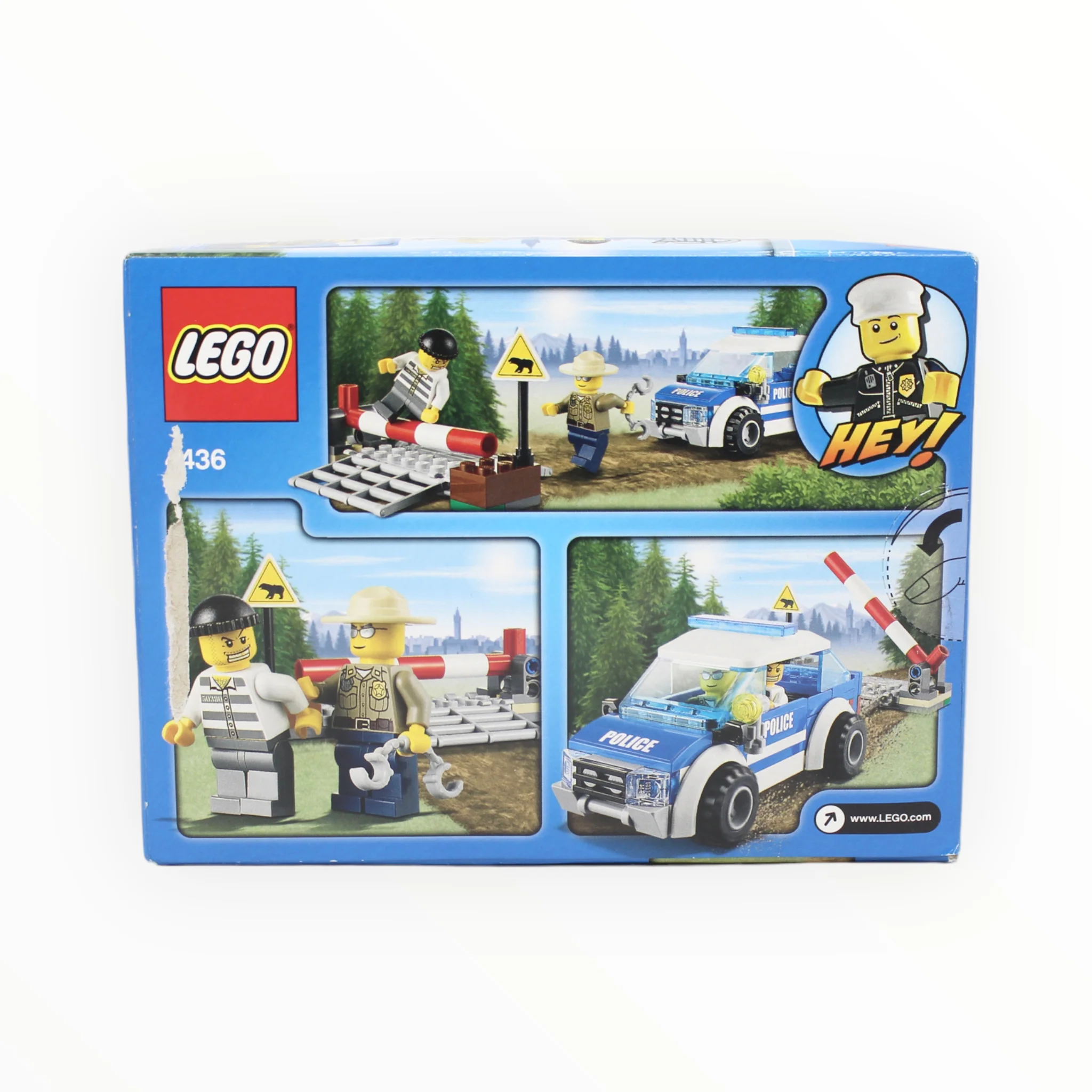 Retired Set 4436 City Patrol Car - Image 2