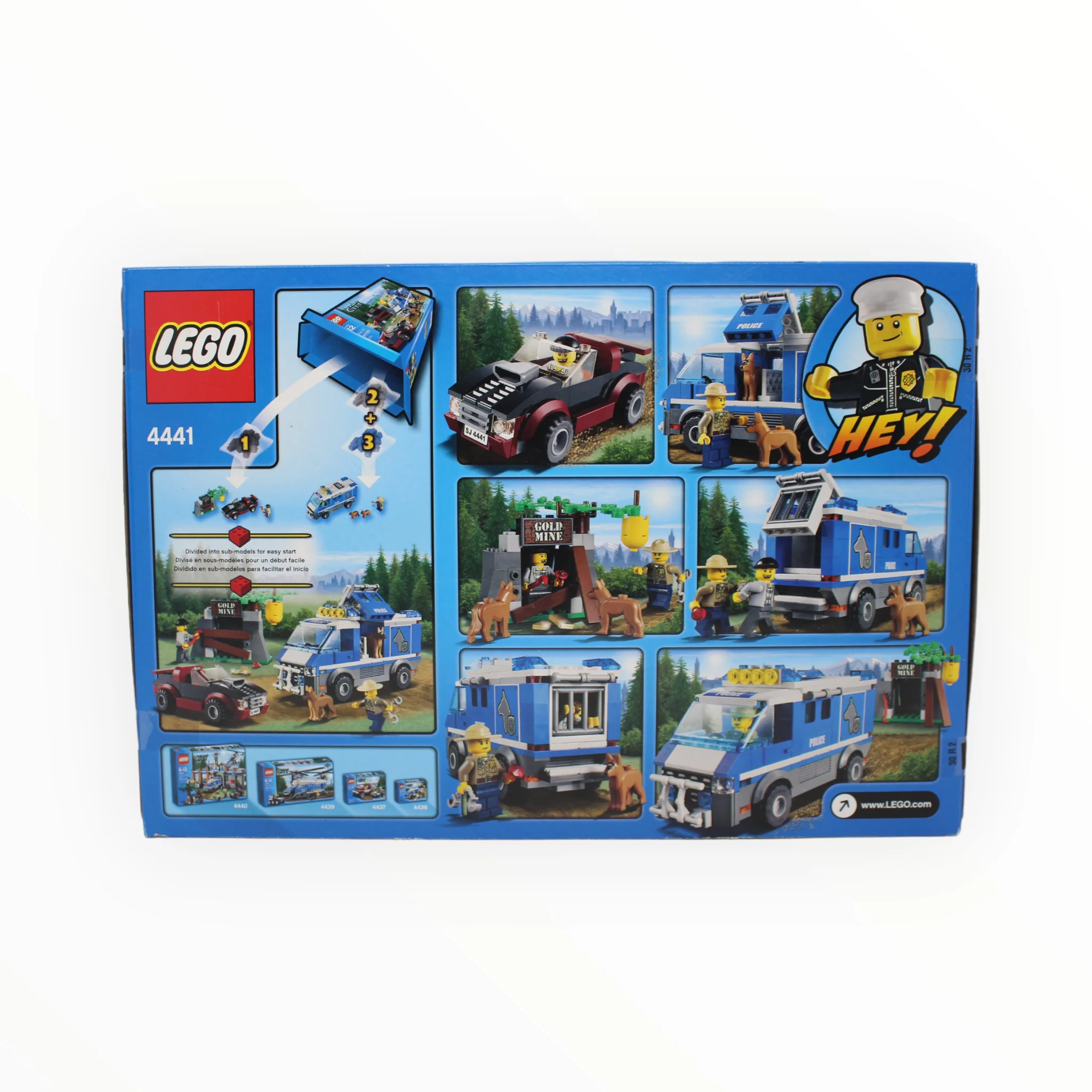 Retired Set 4441 City Police Dog Van - Image 2