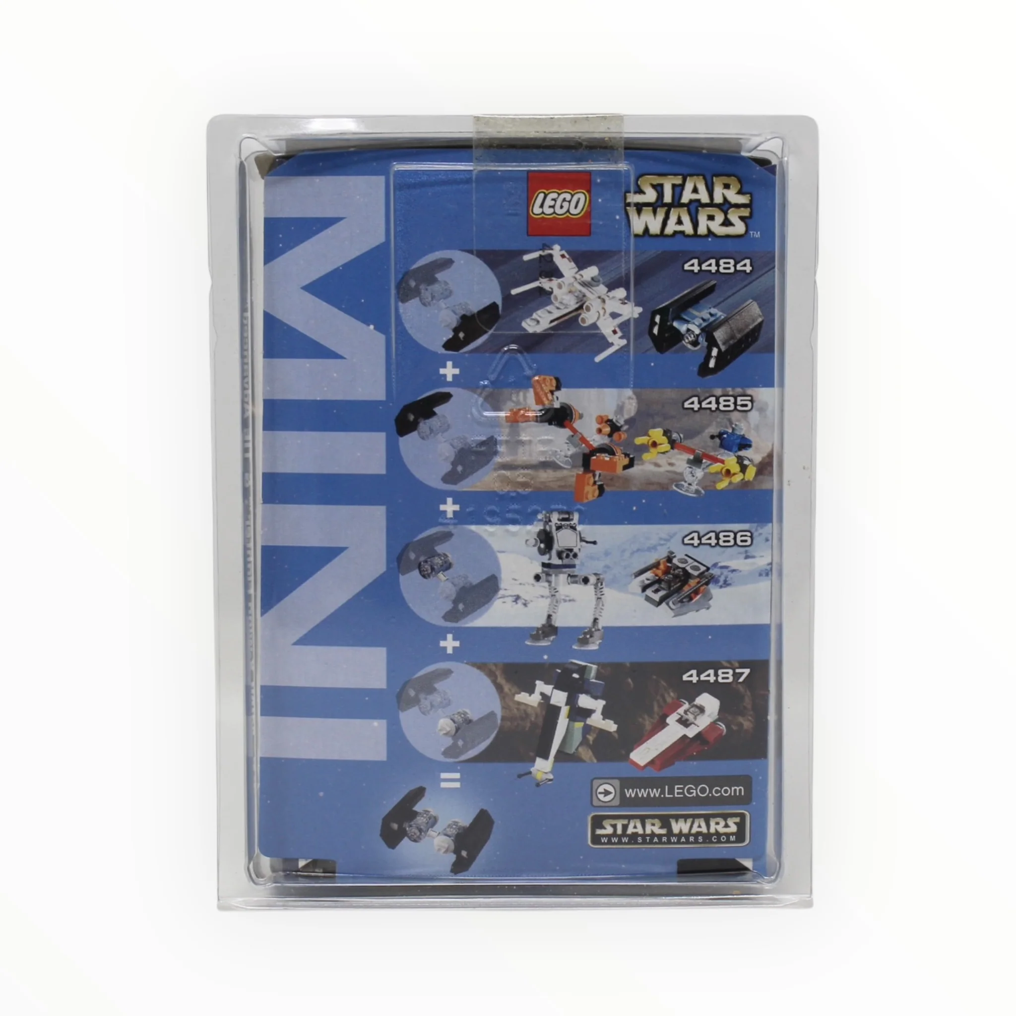 Retired Set 4484 Star Wars Mini X-wing Fighter & TIE Advanced - Image 2