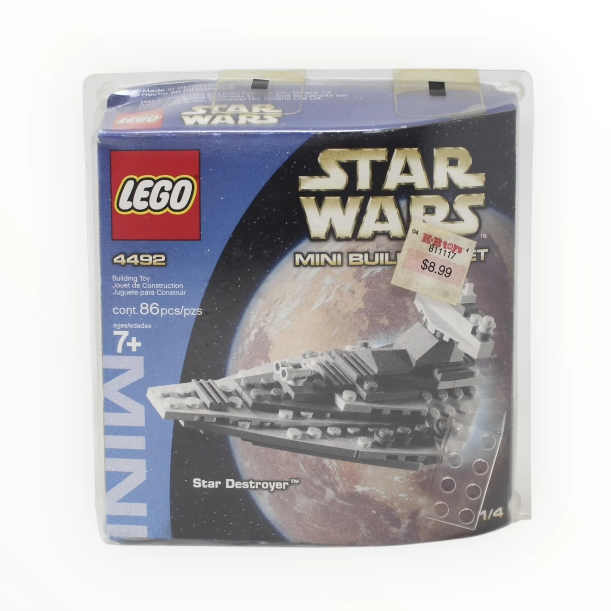 Retired Set 4492 Star Wars Star Destroyer (damaged box)