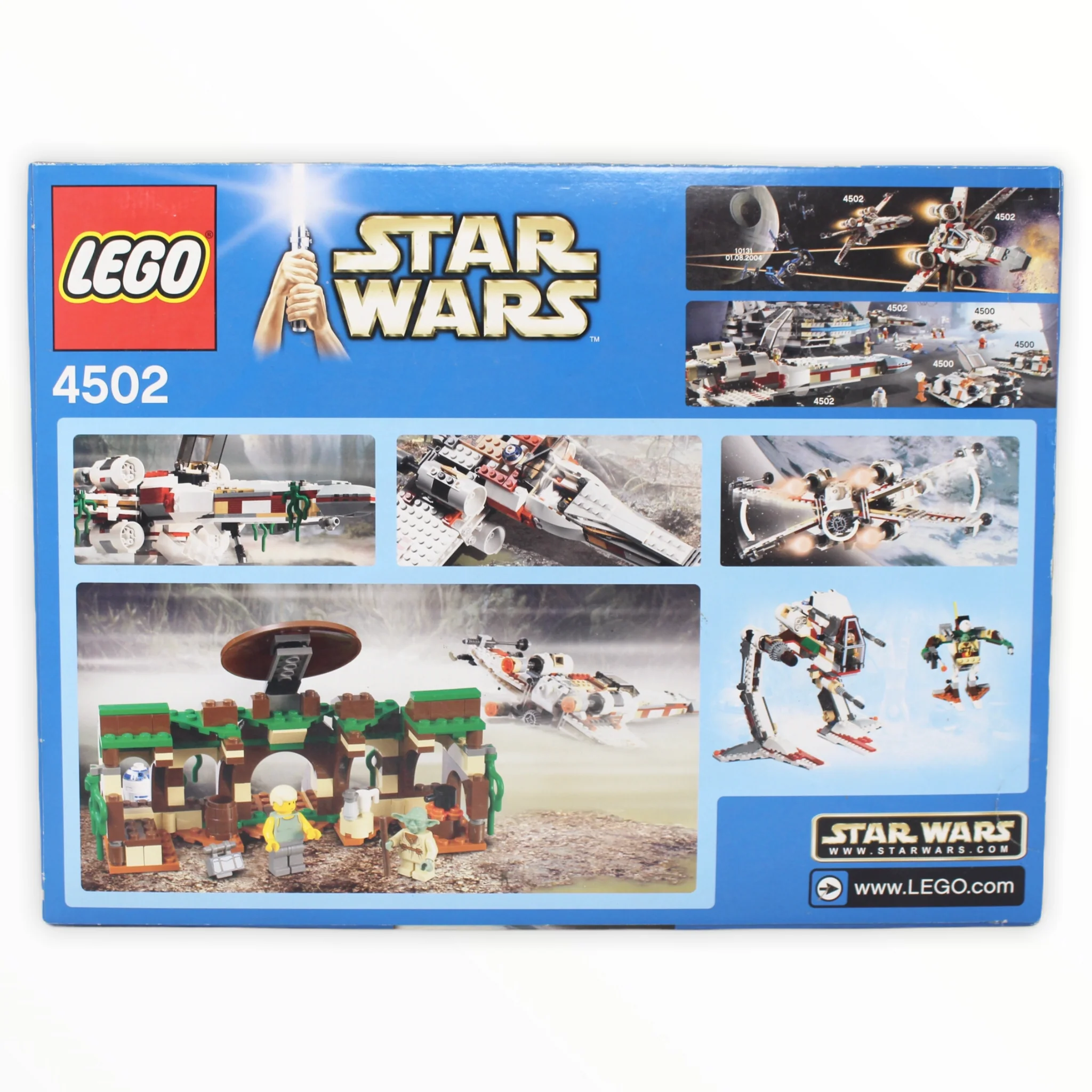 Retired Set 4502 Star Wars X-wing Fighter (Dagobah, blue box) - Image 2