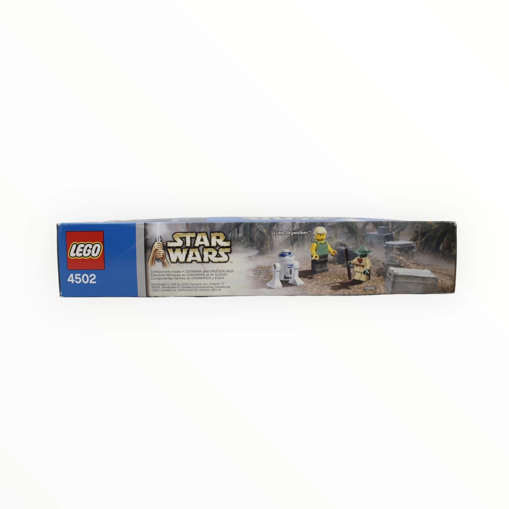 Retired Set 4502 Star Wars X-wing Fighter (Dagobah, blue box, some damage) - Image 3