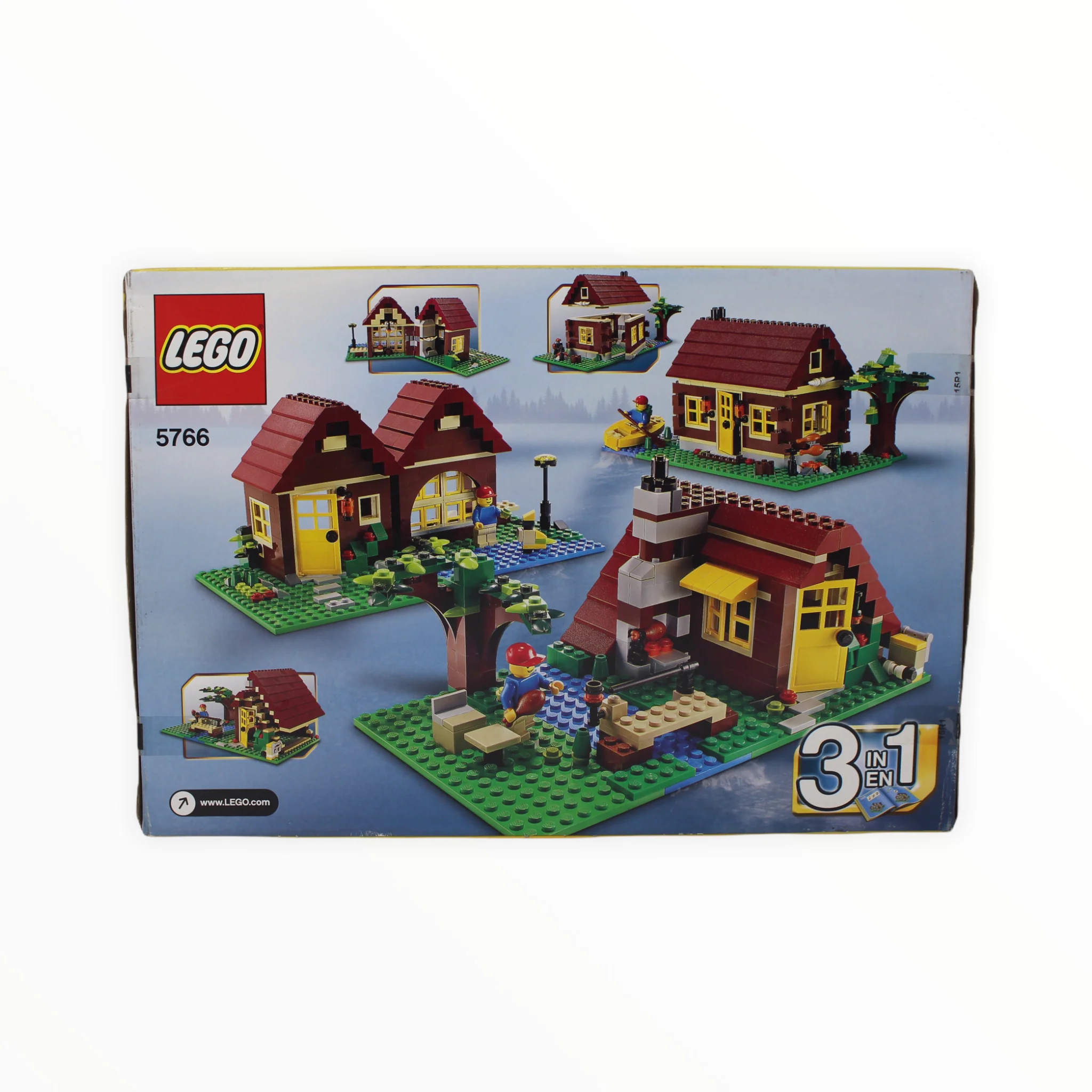 Retired Set 5766 Creator Log Cabin - Image 2