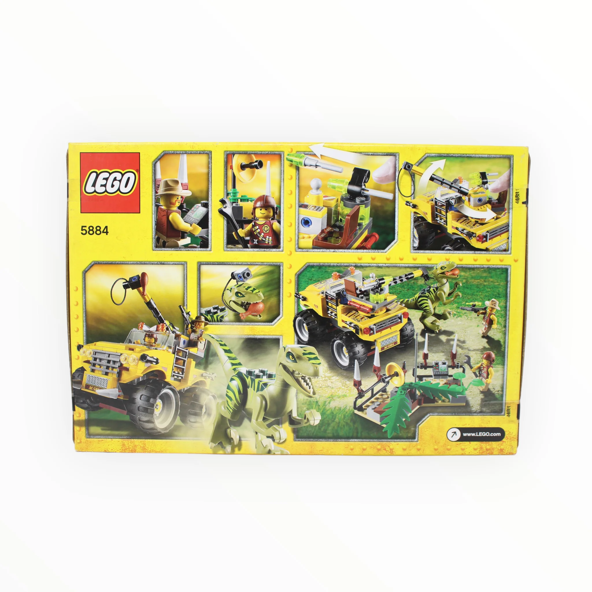 Retired Set 5884 Dino Raptor Chase - Image 2