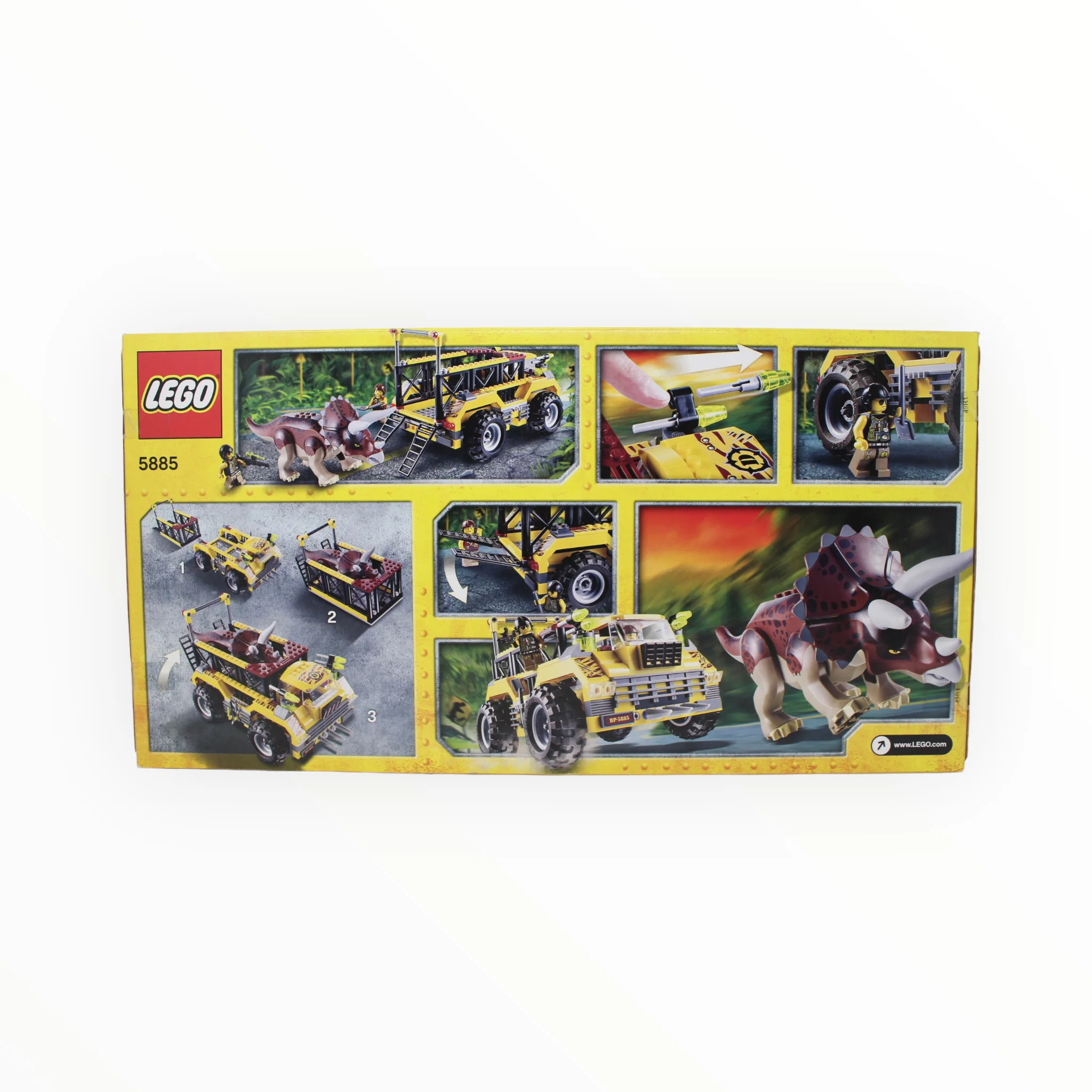 Retired Set 5885 Dino Triceratops Trapper - Image 2