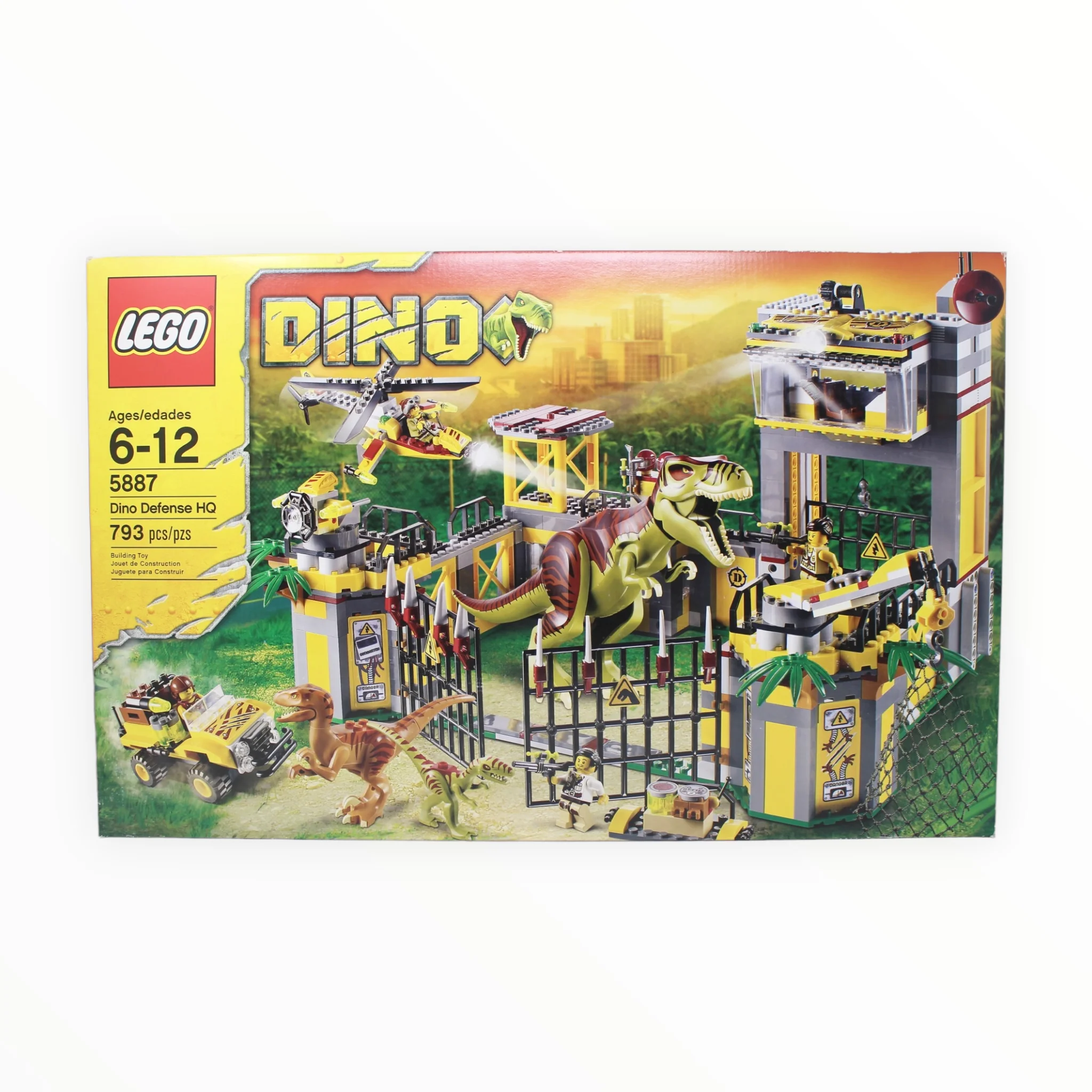 Retired Set 5887 Dino Defense HQ