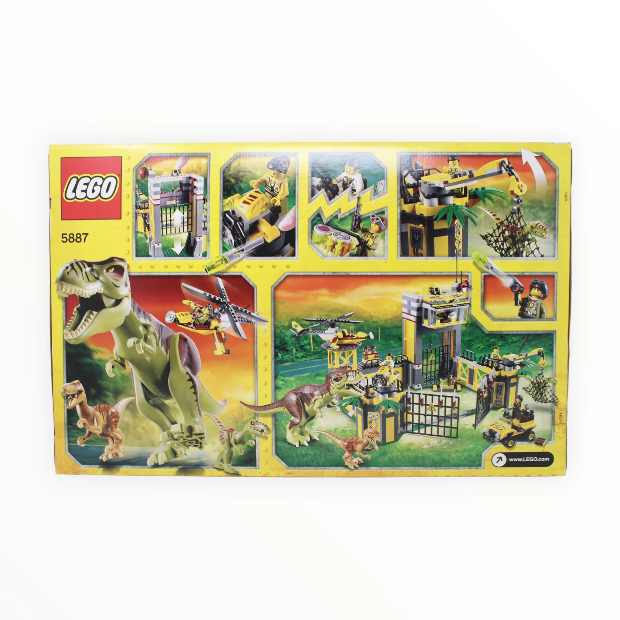 Retired Set 5887 Dino Defense HQ - Image 2