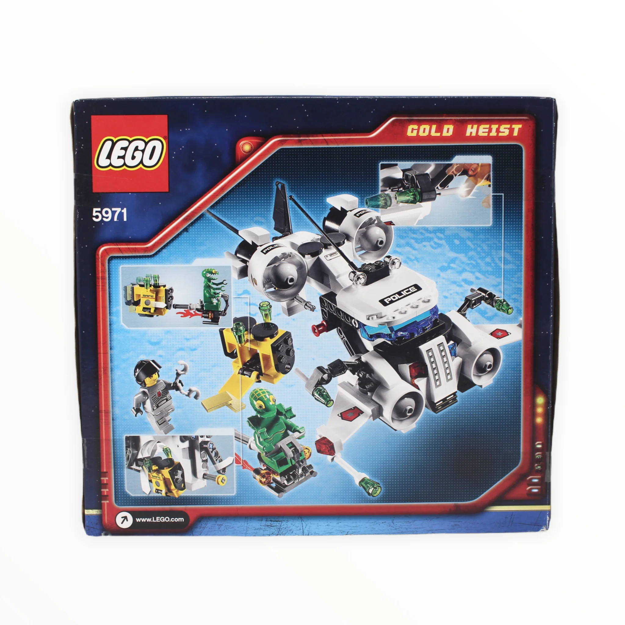 Retired Set 5971 Space Police Gold Heist - Image 2