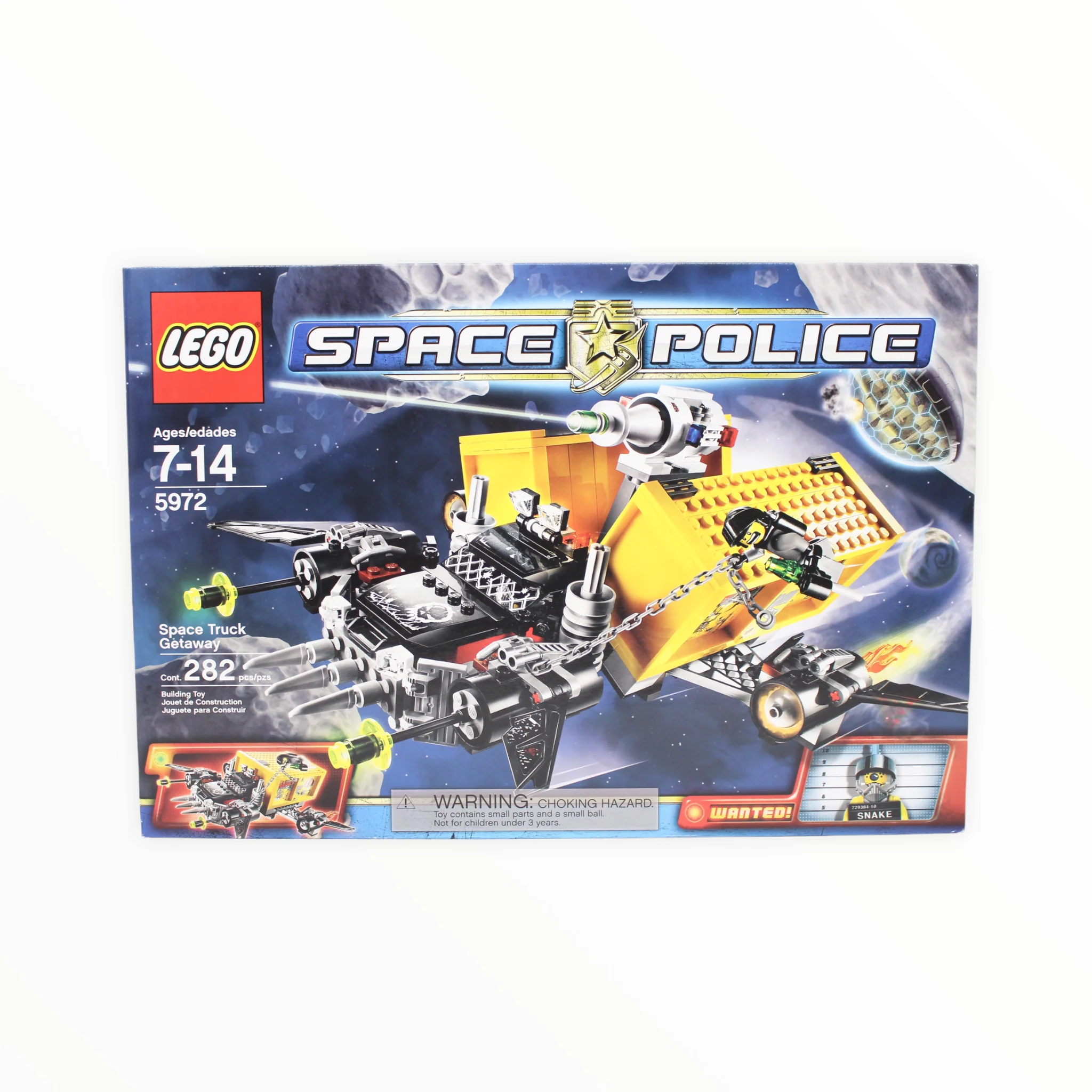 Retired Set 5972 Space Police Space Truck Getaway
