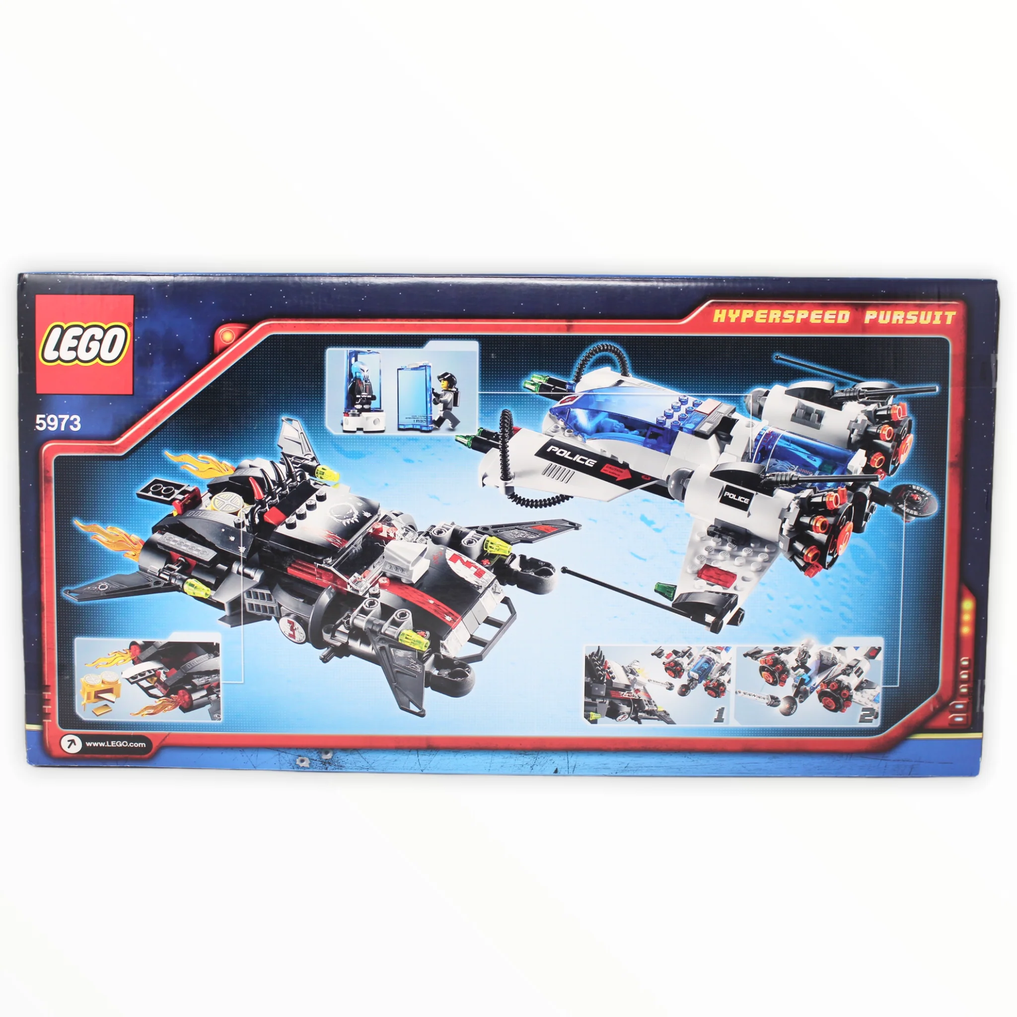 Retired Set 5973 Space Police Hyperspeed Pursuit - Image 2