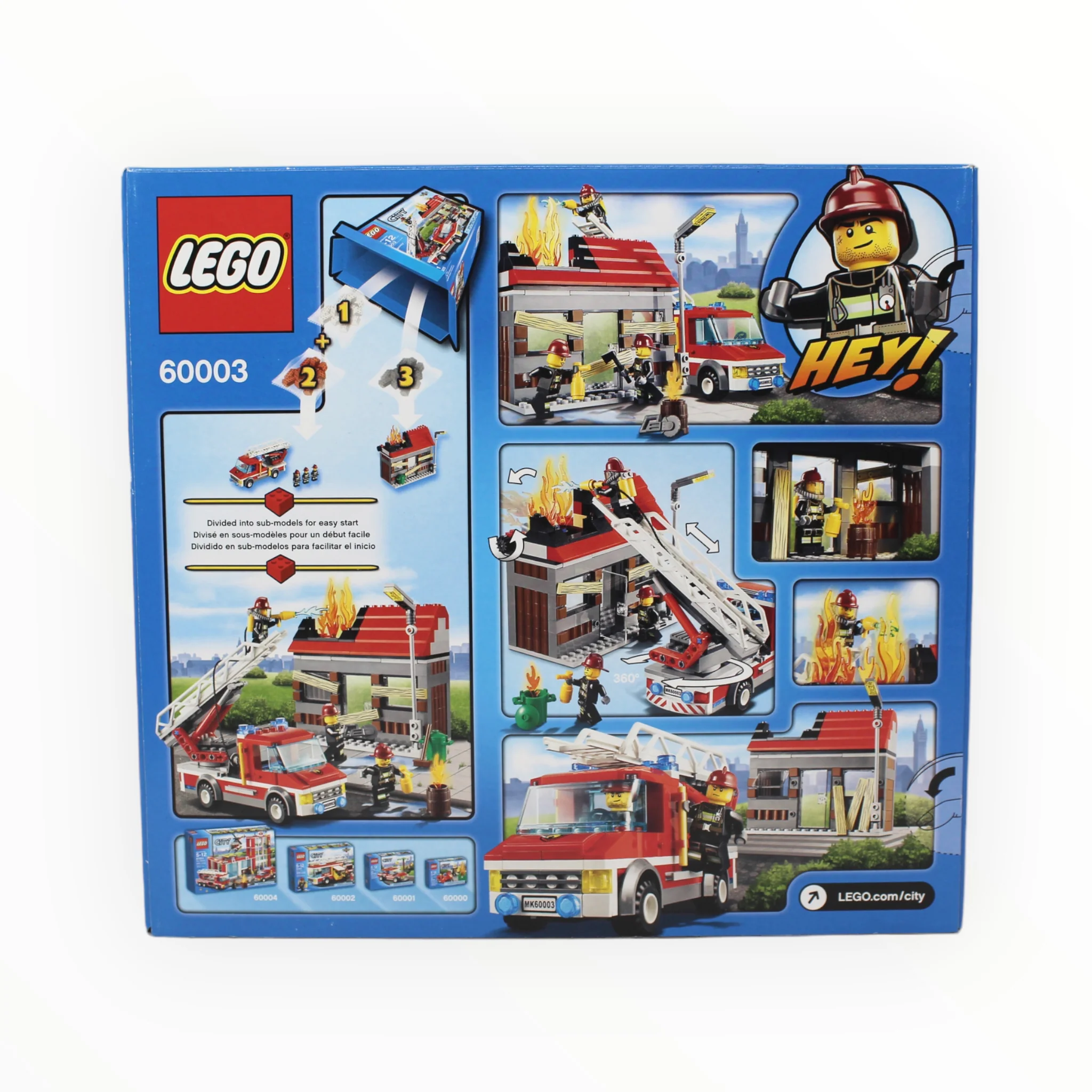 Retired Set 60003 City Fire Emergency - Image 2