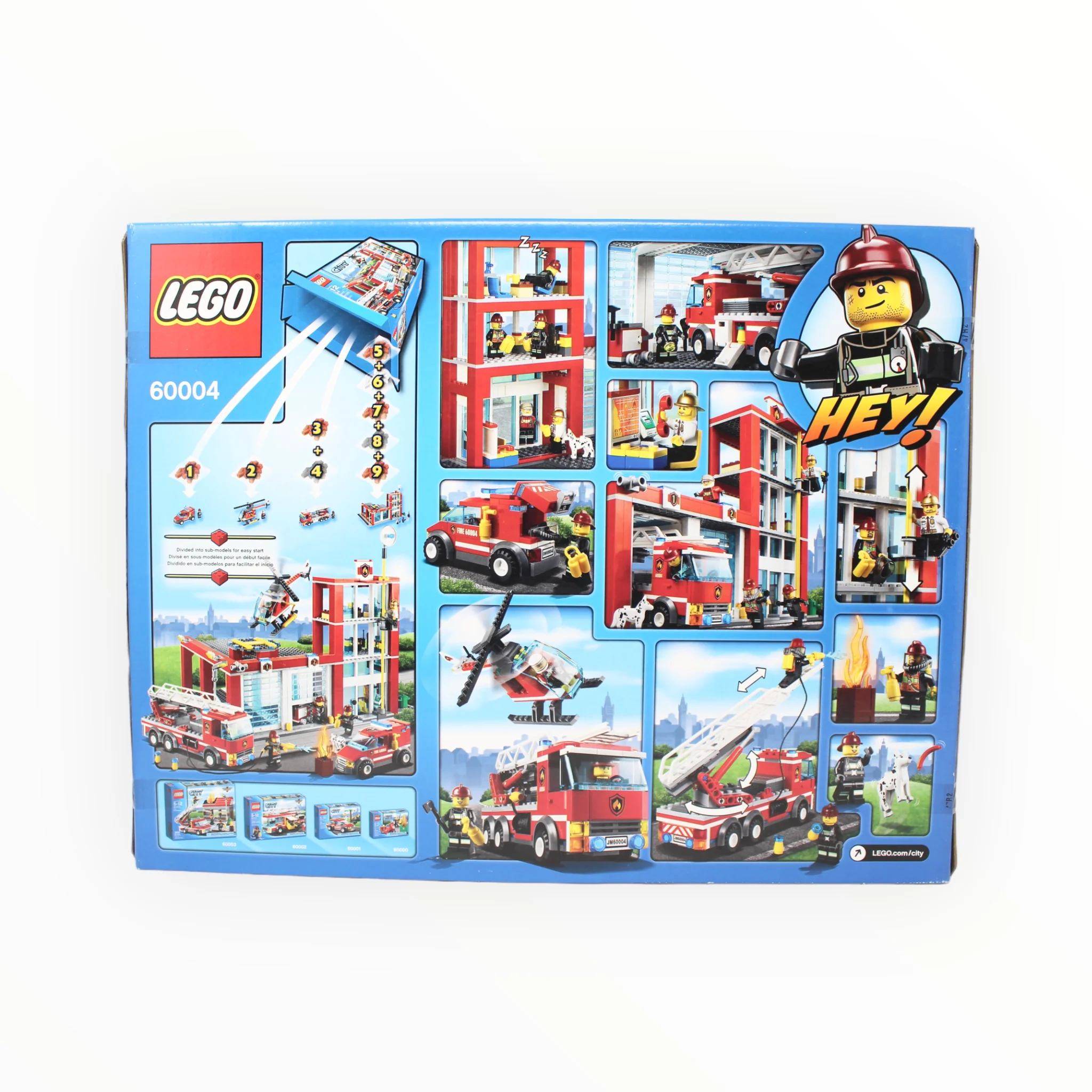 Retired Set 60004 City Fire Station - Image 2