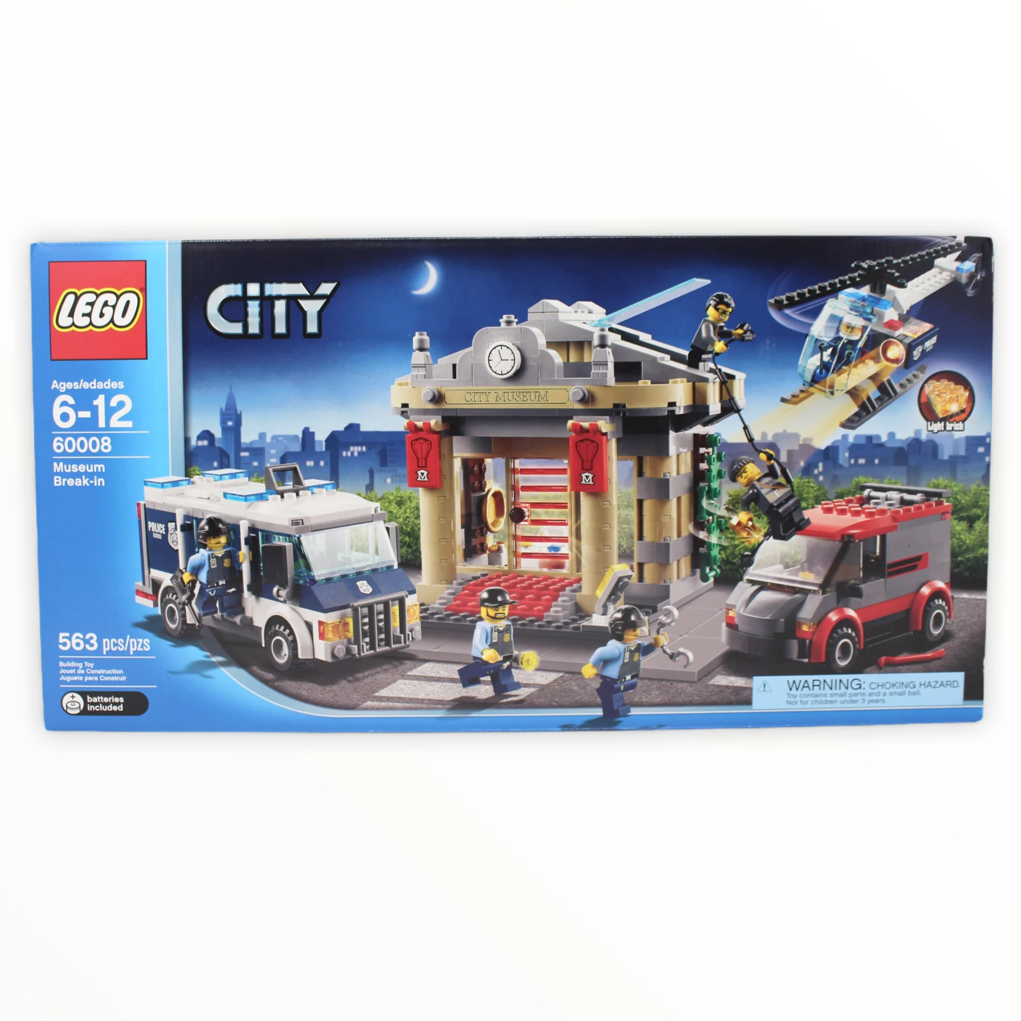 Retired Set 60008 City Museum Break-in