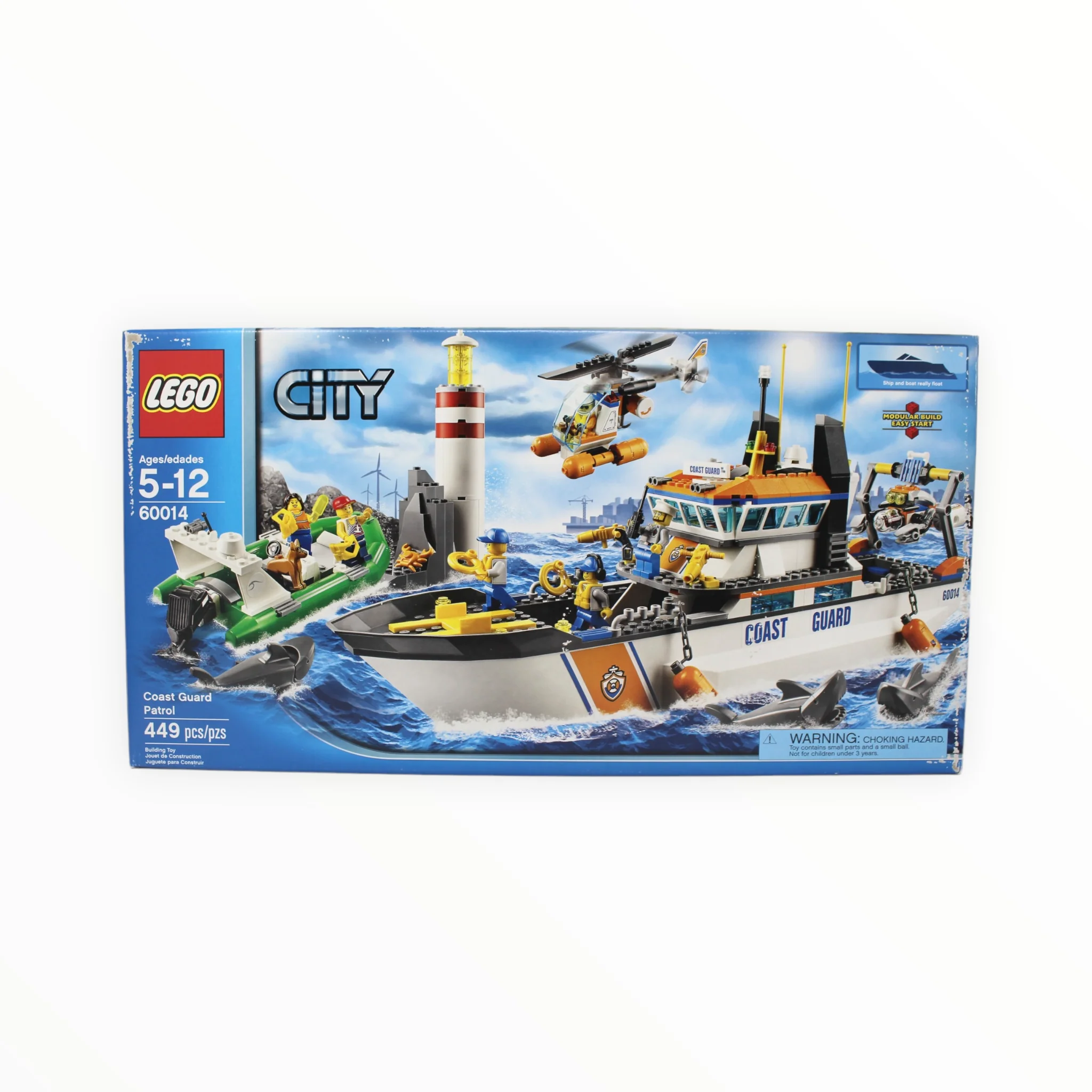 Retired Set 60014 City Coast Guard Patrol