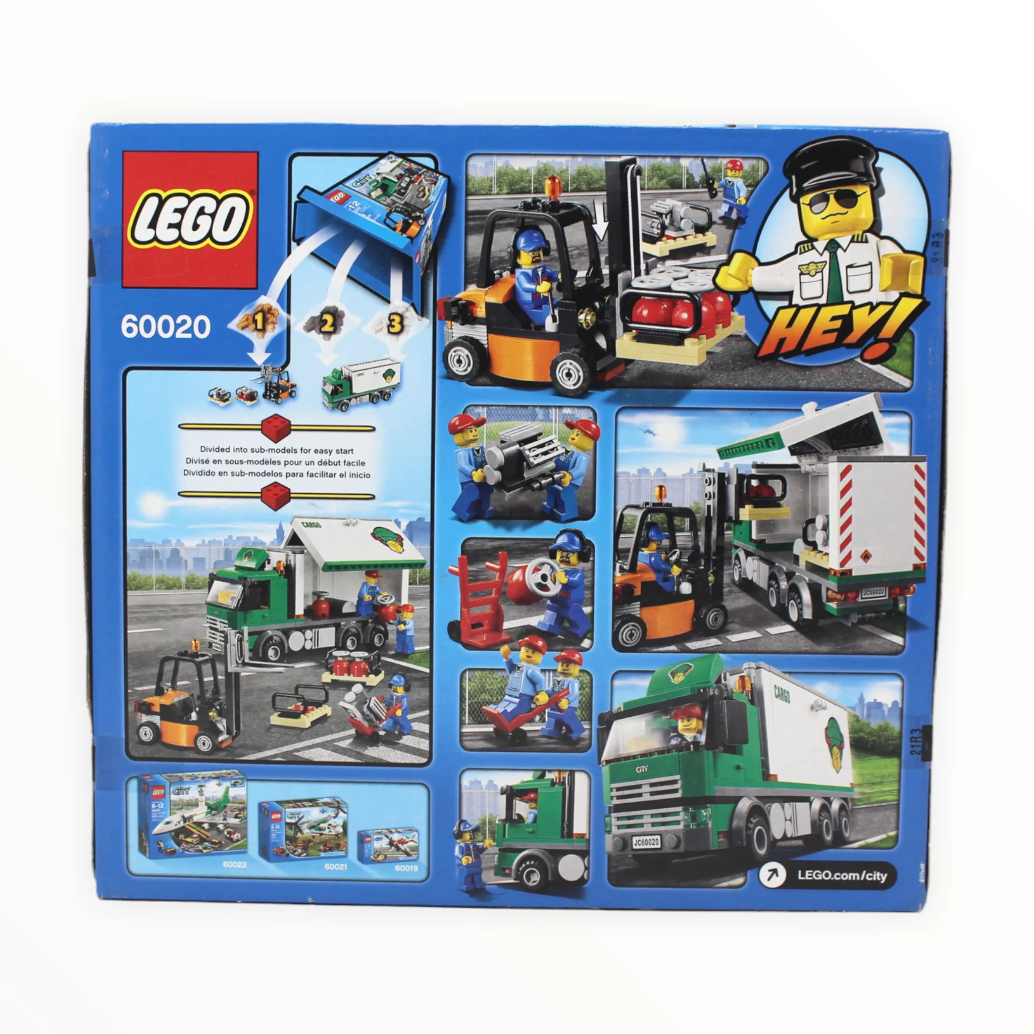 Retired Set 60020 City Cargo Truck - Image 2