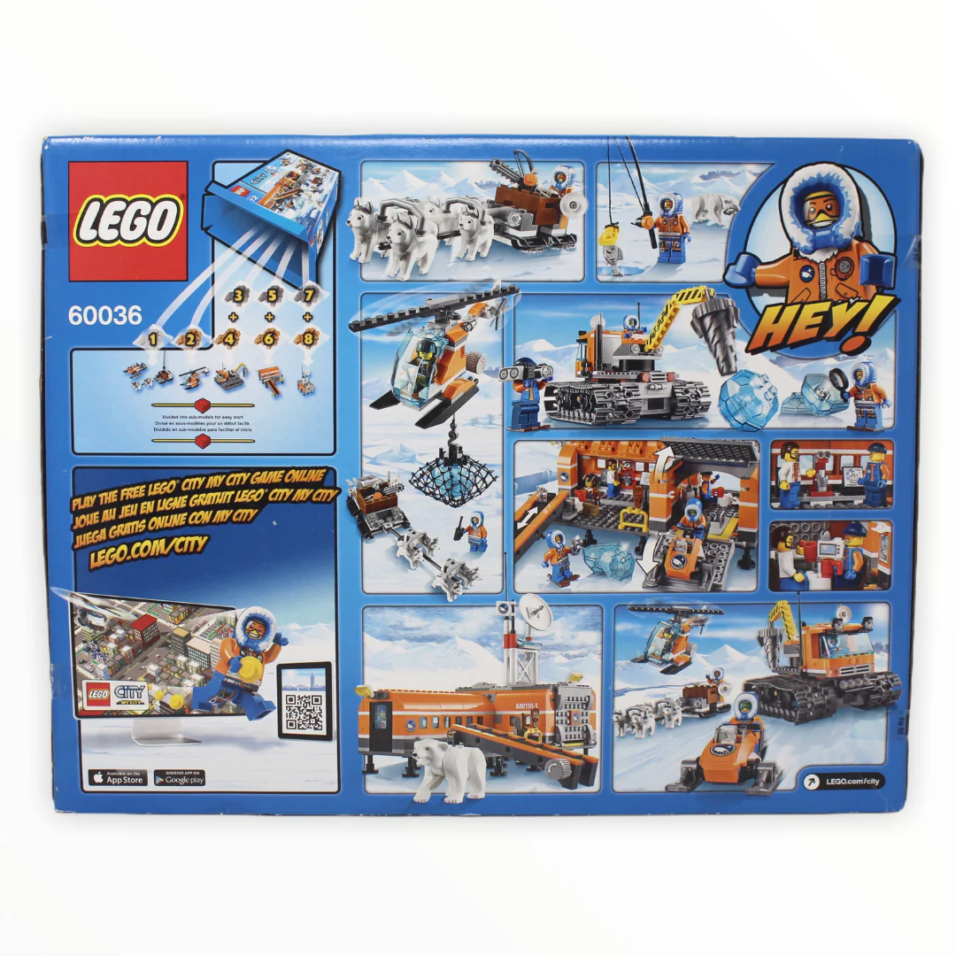 Retired Set 60036 City Arctic Base Camp - Image 2