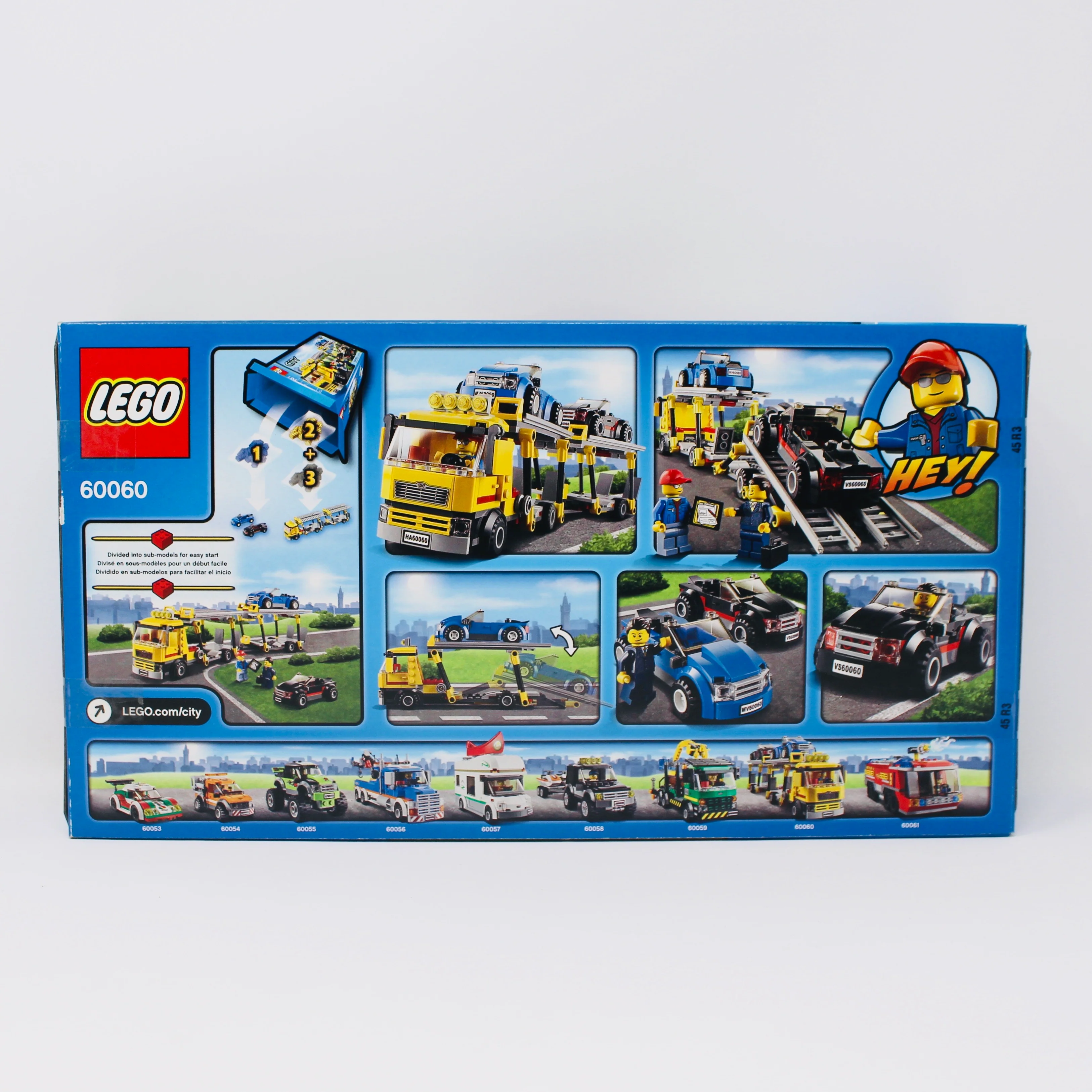 Retired Set 60060 City Auto Transporter - Image 2