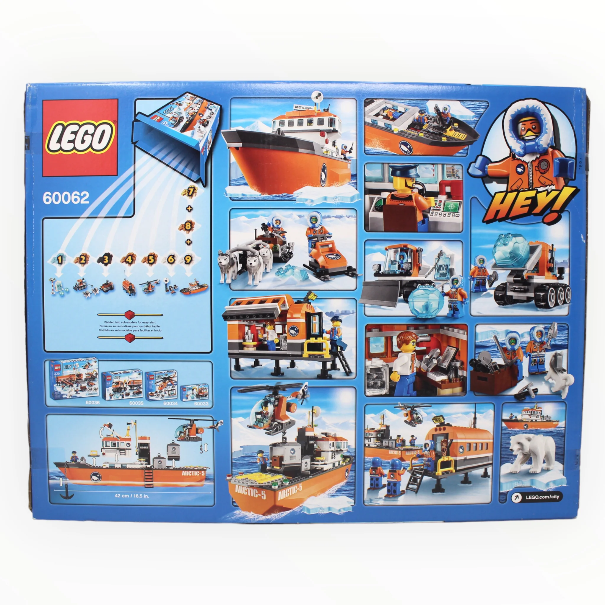 Retired Set 60062 City Arctic Icebreaker - Image 2