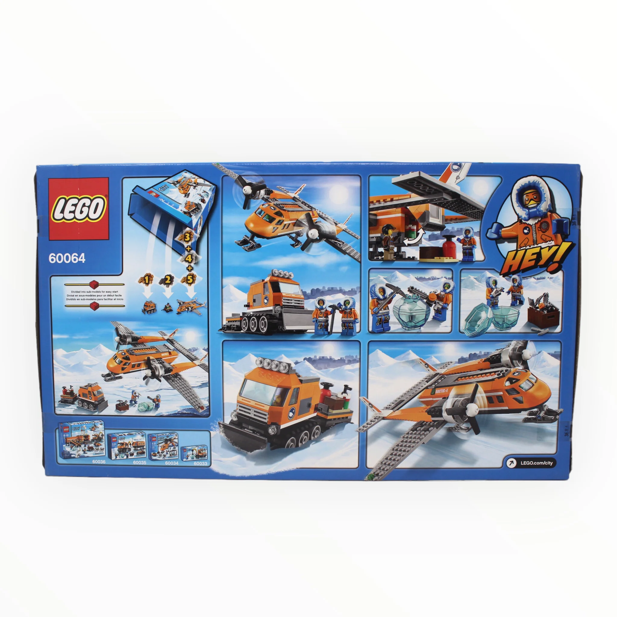 Retired Set 60064 City Arctic Supply Plane (2014) - Image 2