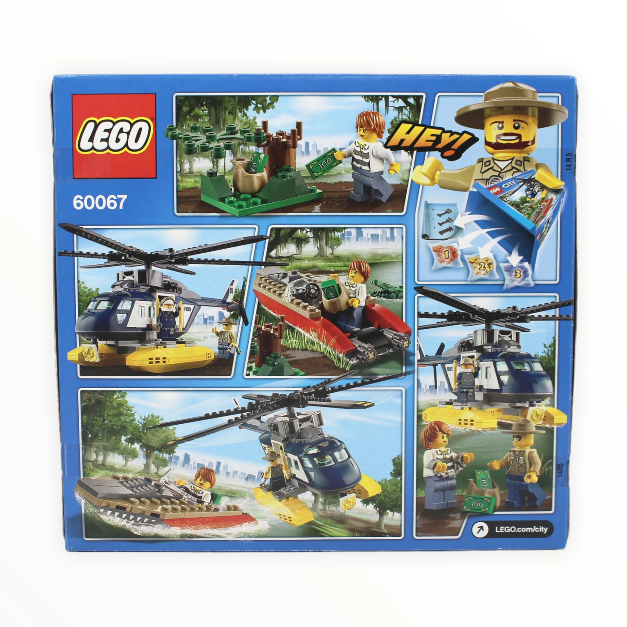 Retired Set 60067 City Helicopter Pursuit - Image 2