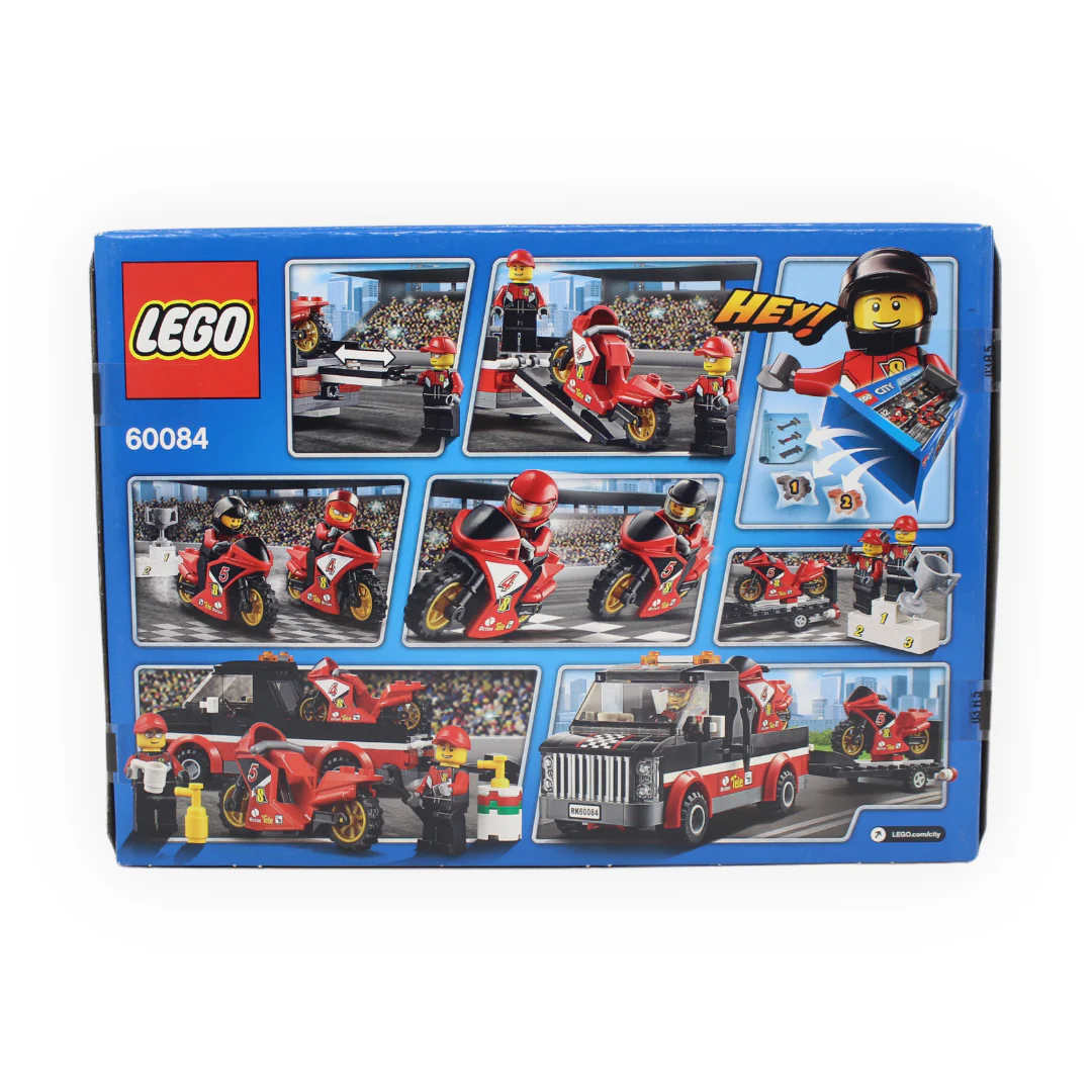 Retired Set 60084 City Racing Bike Transporter - Image 2