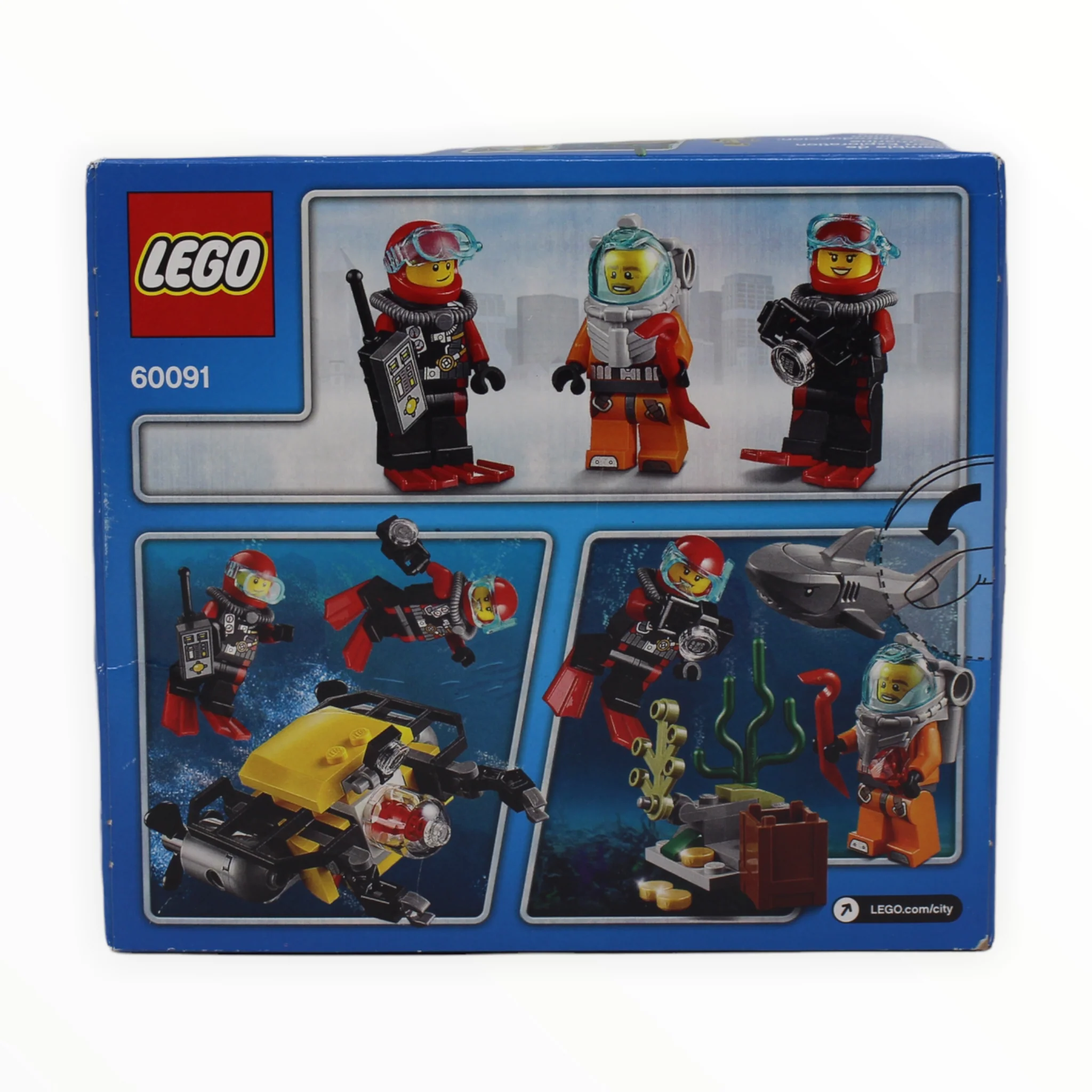 Retired Set 60091 City Deep Sea Starter Set - Image 2