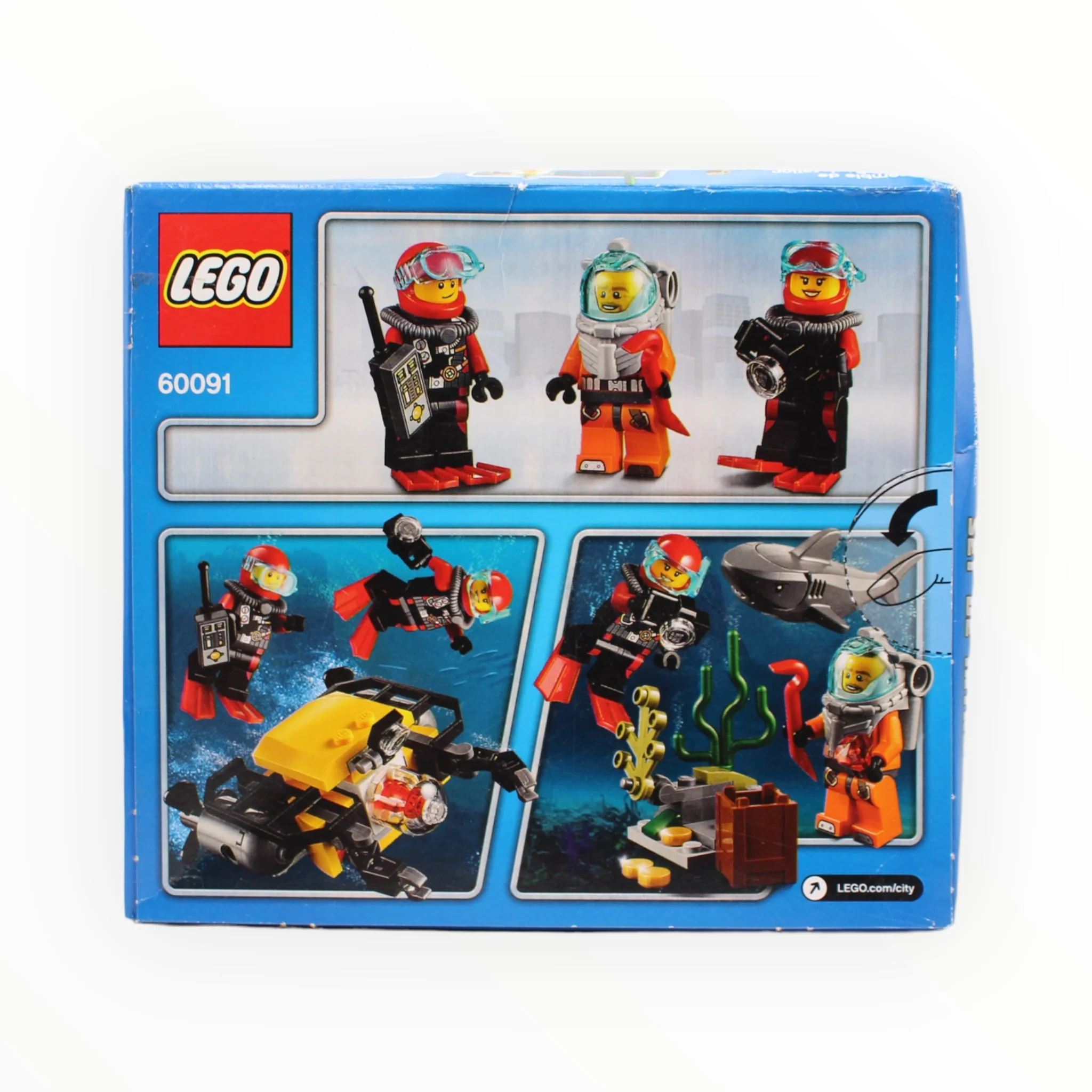 Retired Set 60091 City Deep Sea Starter Set (damaged box) - Image 2
